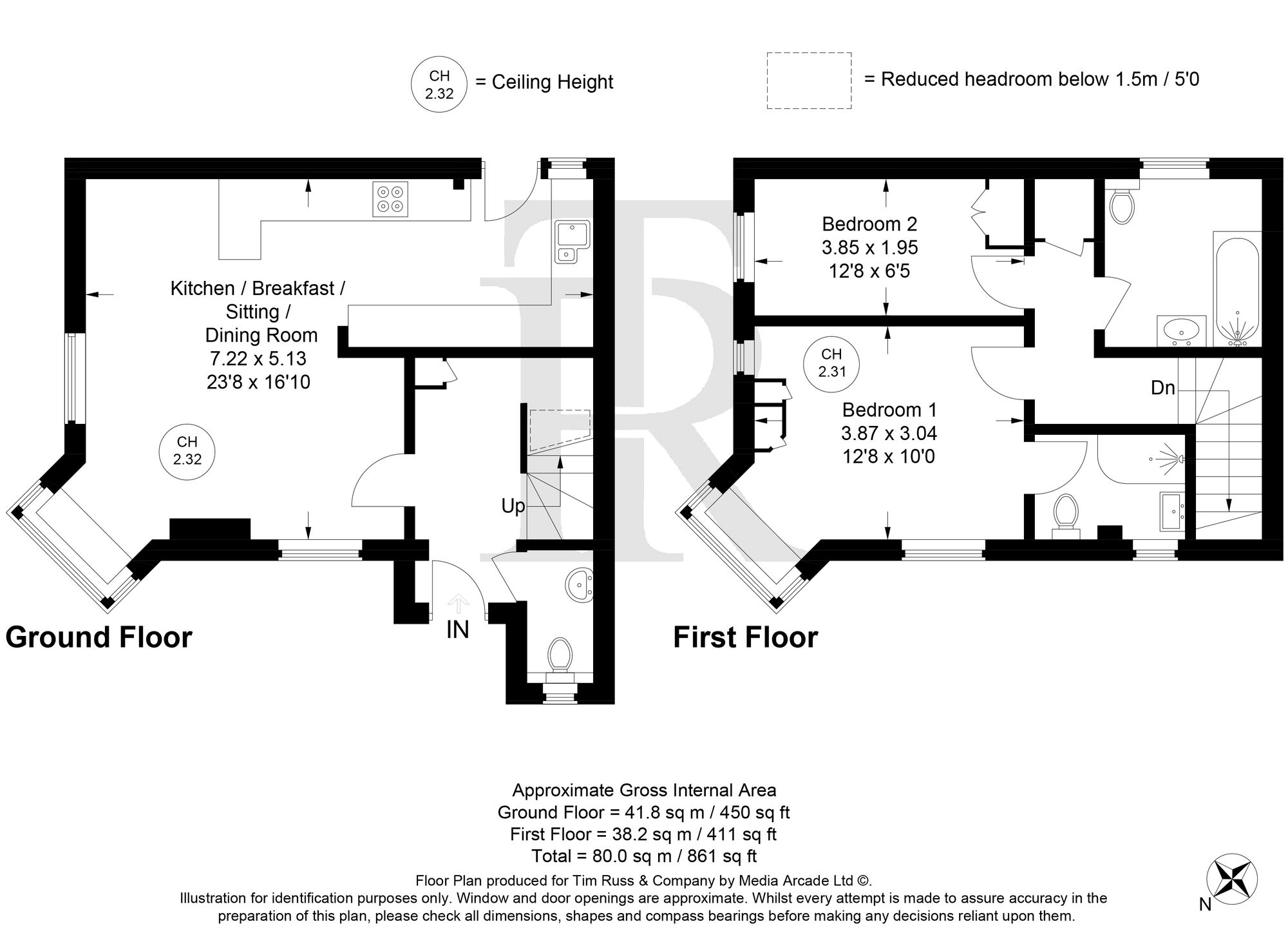 4 The Russets Austenwood Close, Gerrards Cross floorplan
