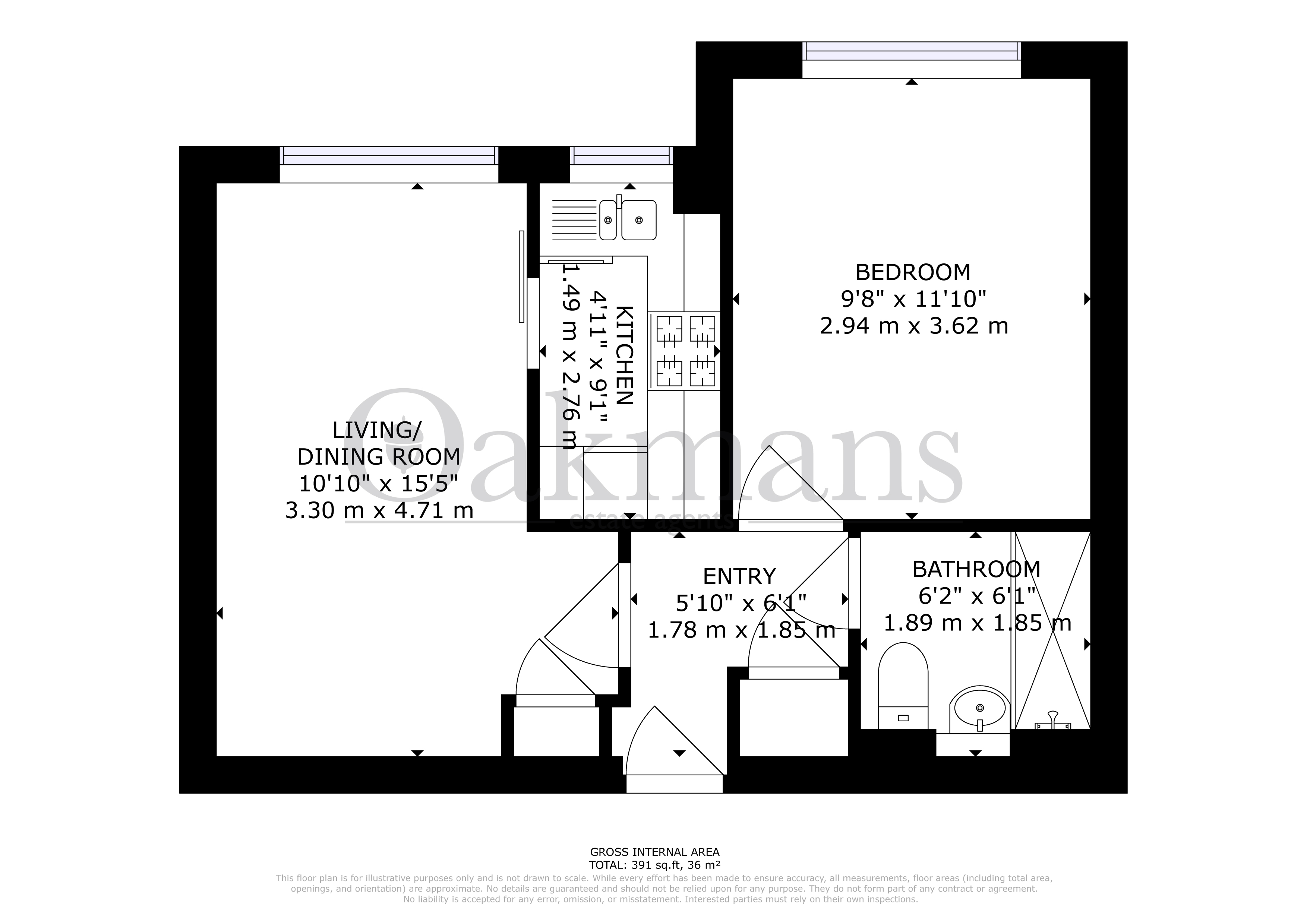 Flat 30, Honnington Court, 1, Manor House Close, West Midlands floorplan
