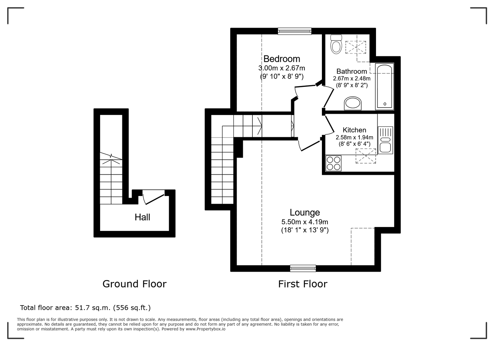 104,Flat 5, Salisbury Road, Barnet floorplan