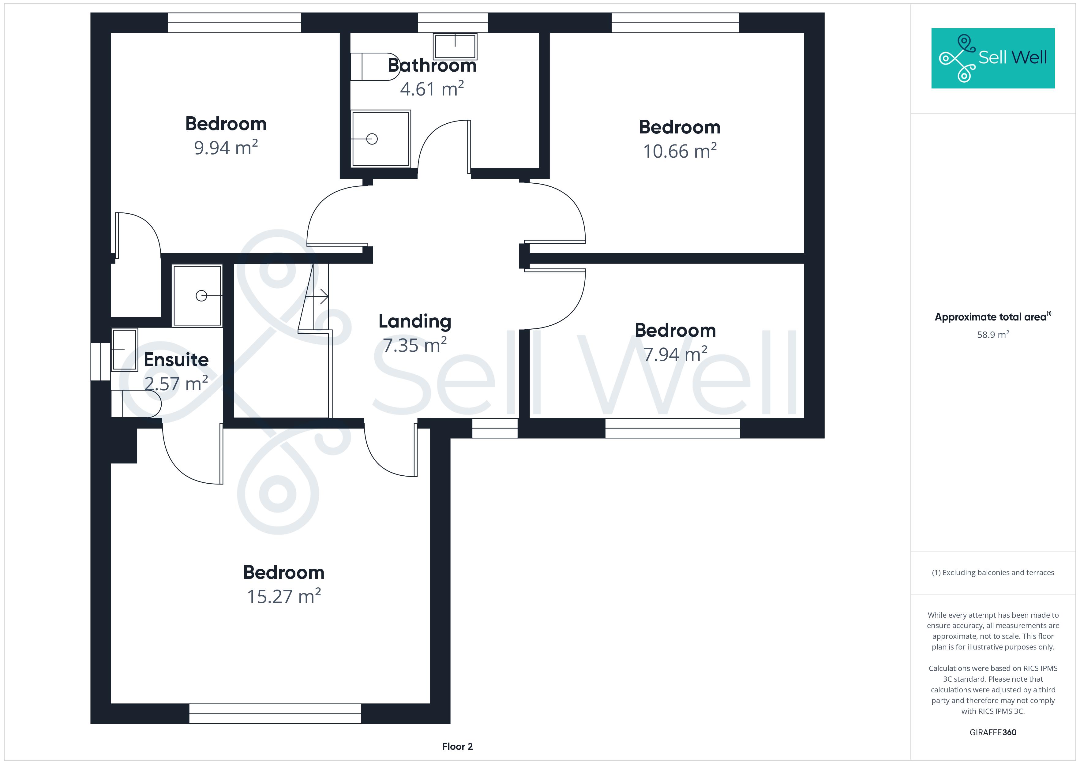 17, Yarn Close, Manchester floorplan