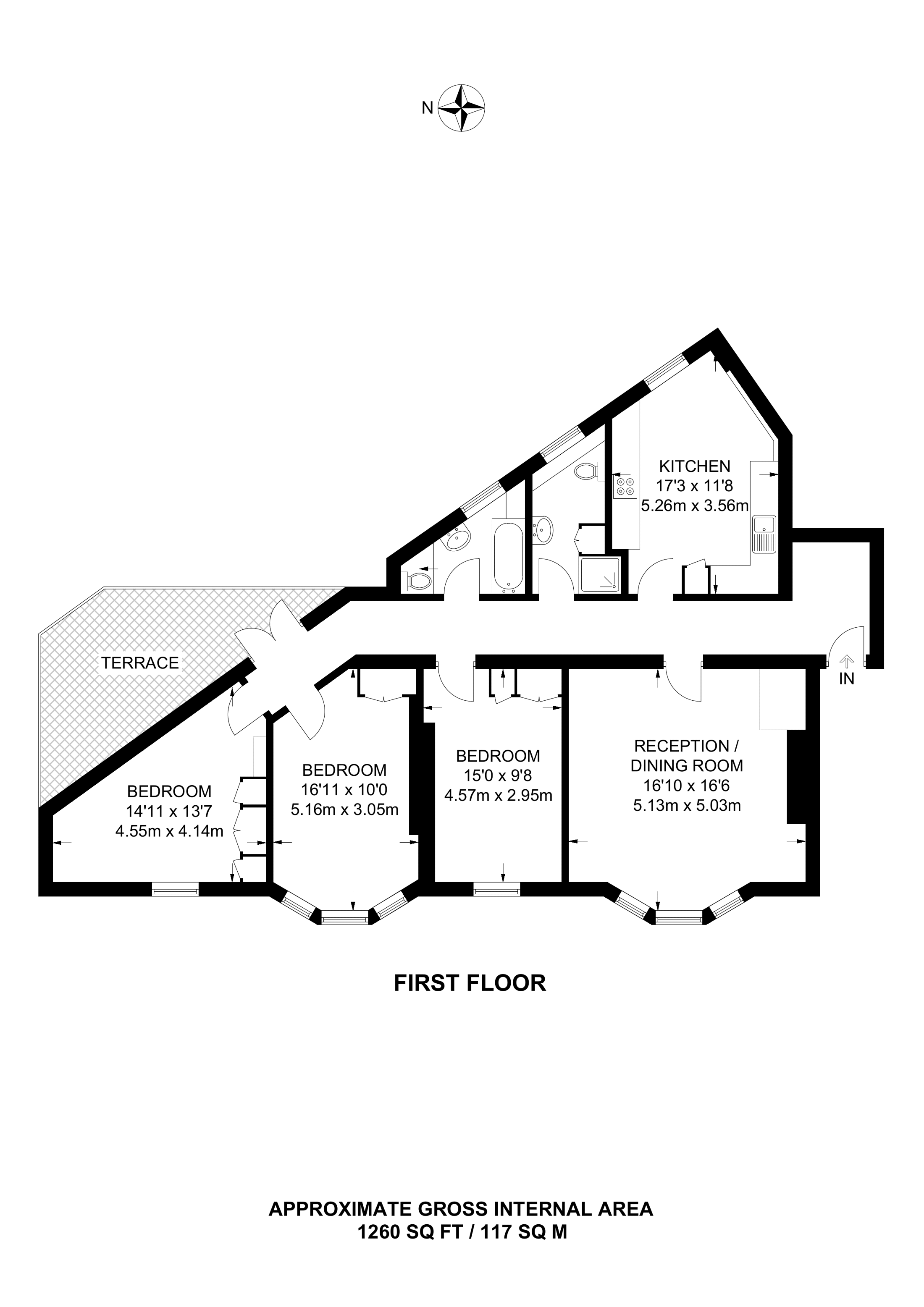 3 Bedrooms Flat to rent in Clarence Gate Gardens, Marylebone, London NW1