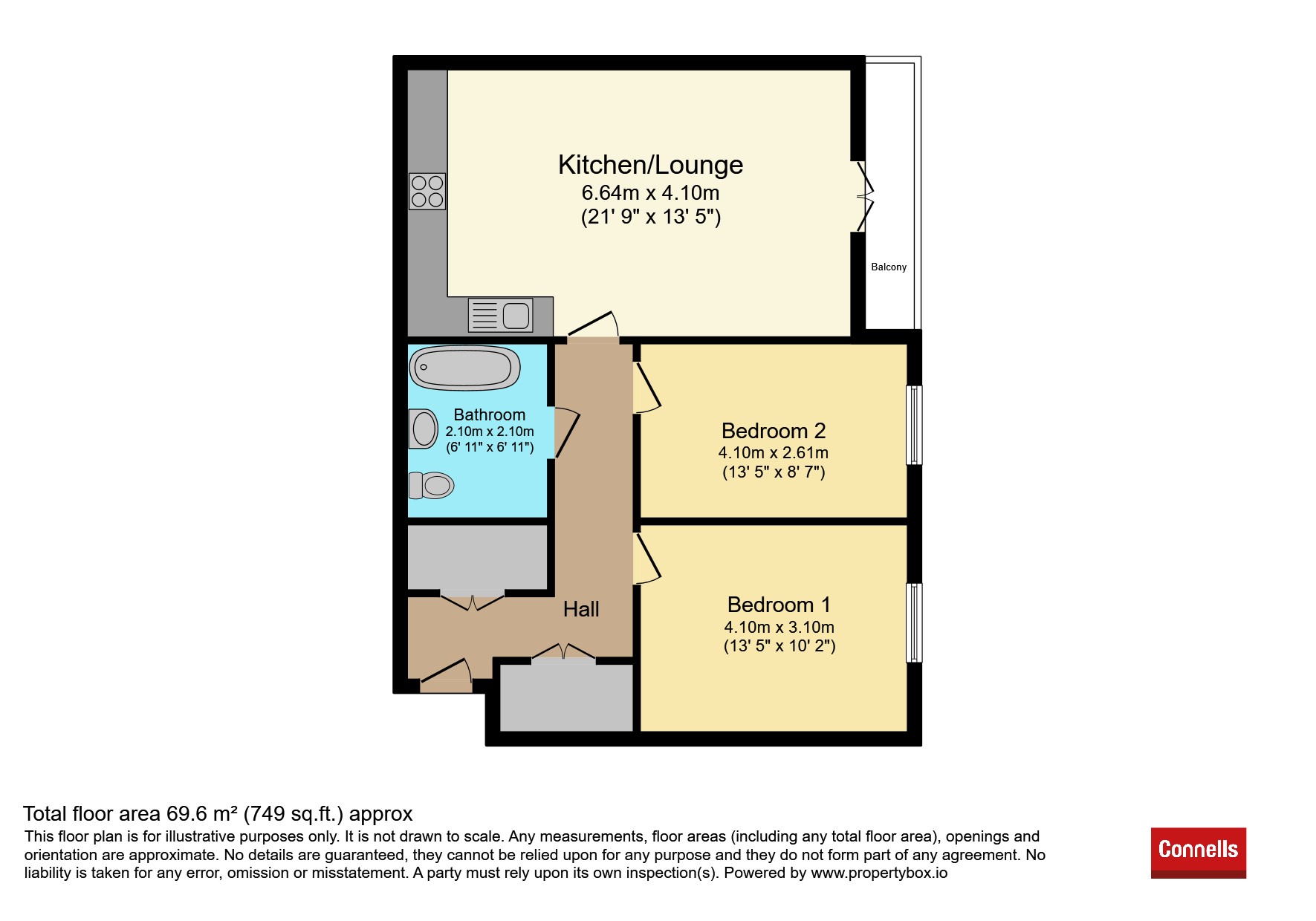 42, Regina Road, Chelmsford floorplan