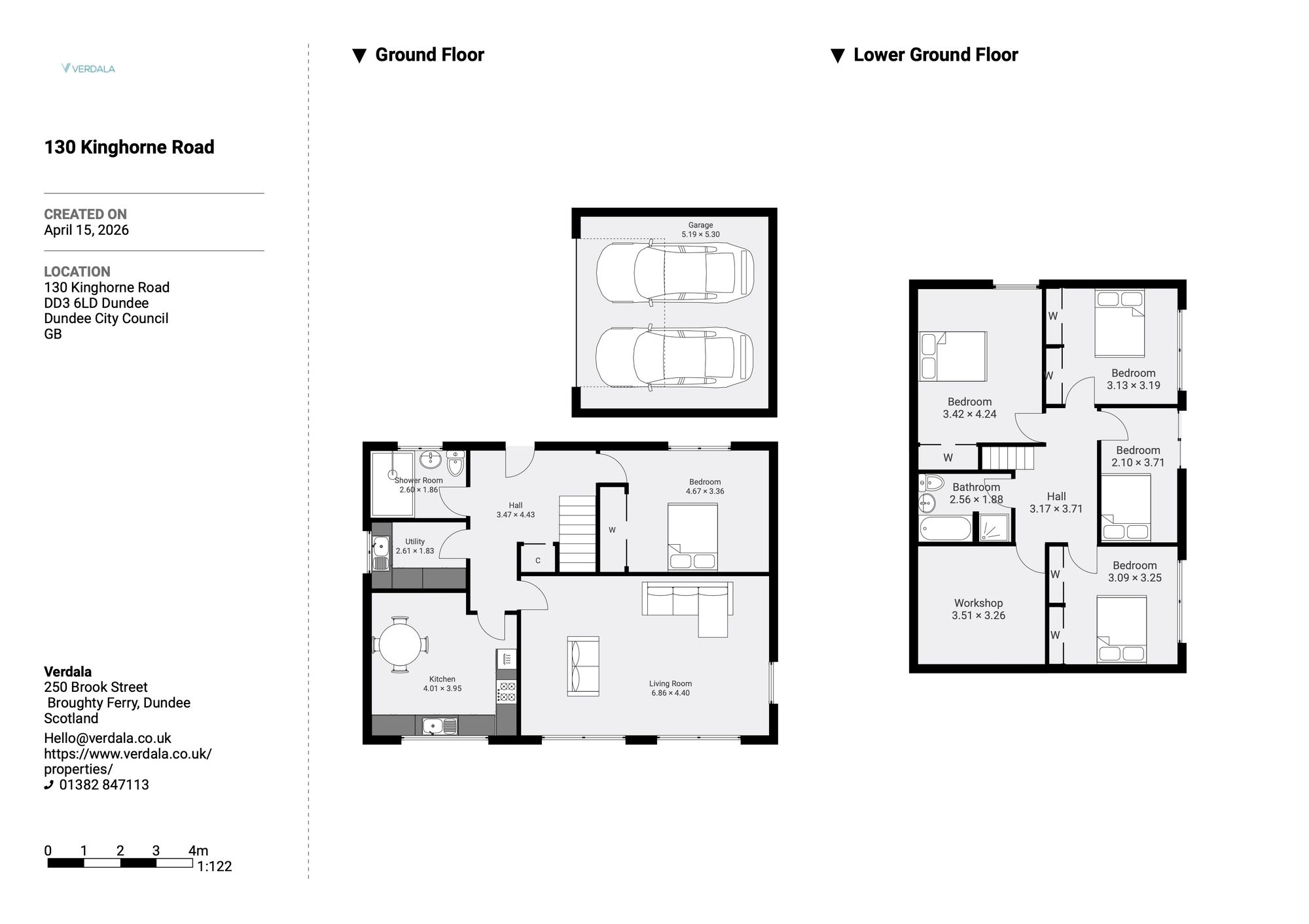 130 Kinghorne Road, Dundee floorplan