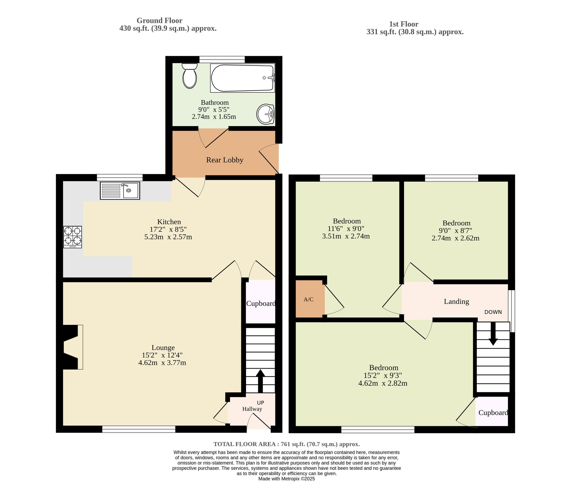 4 Pristow Green Lane, Norwich floorplan