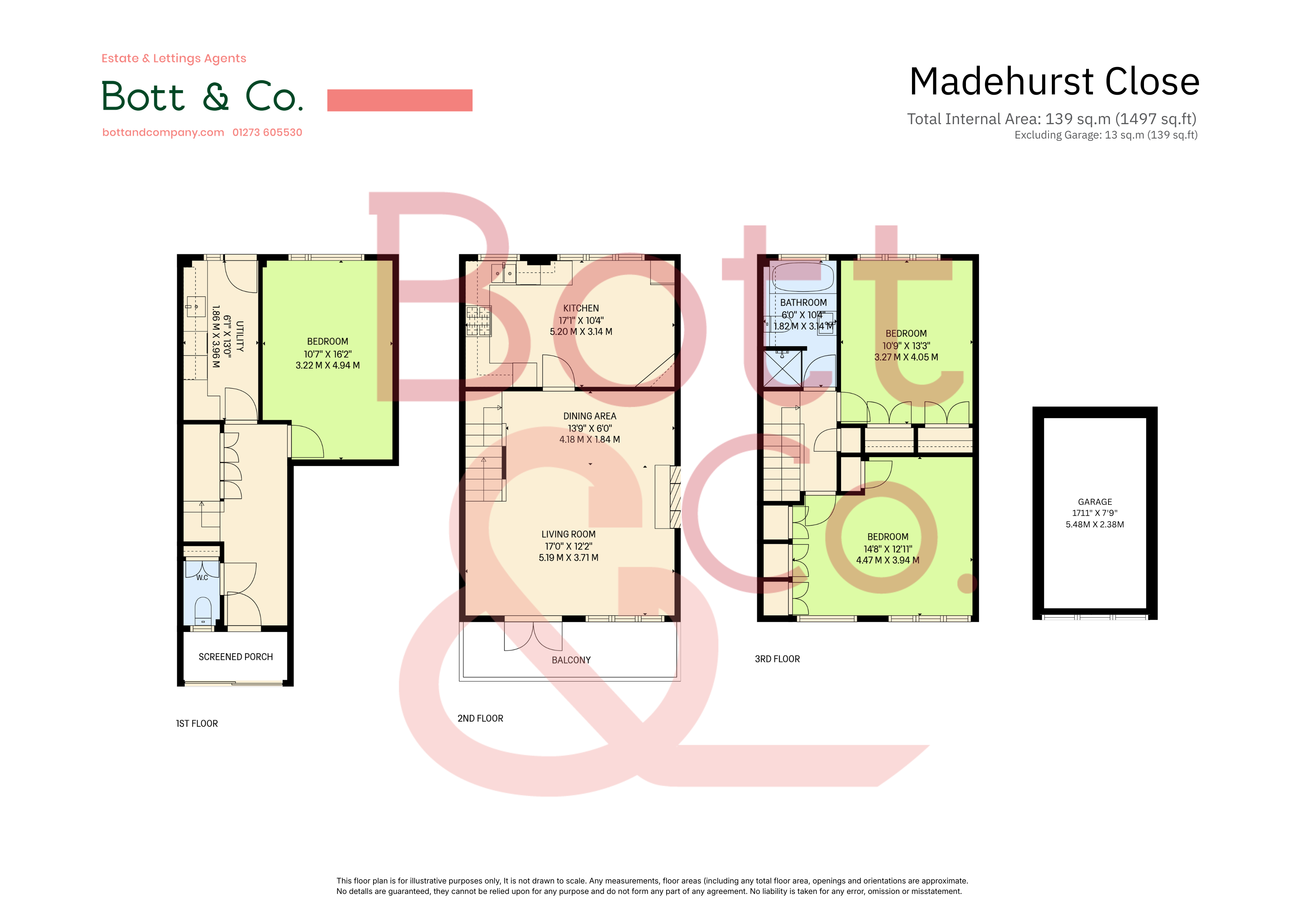 9, Madehurst Close, Brighton floorplan