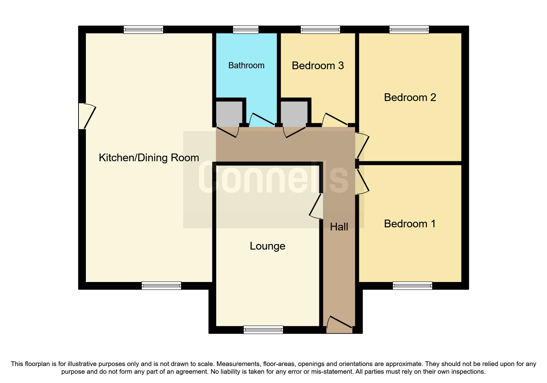 Woodbridge Close, Worcester WR5, 3 bedroom detached bungalow for sale