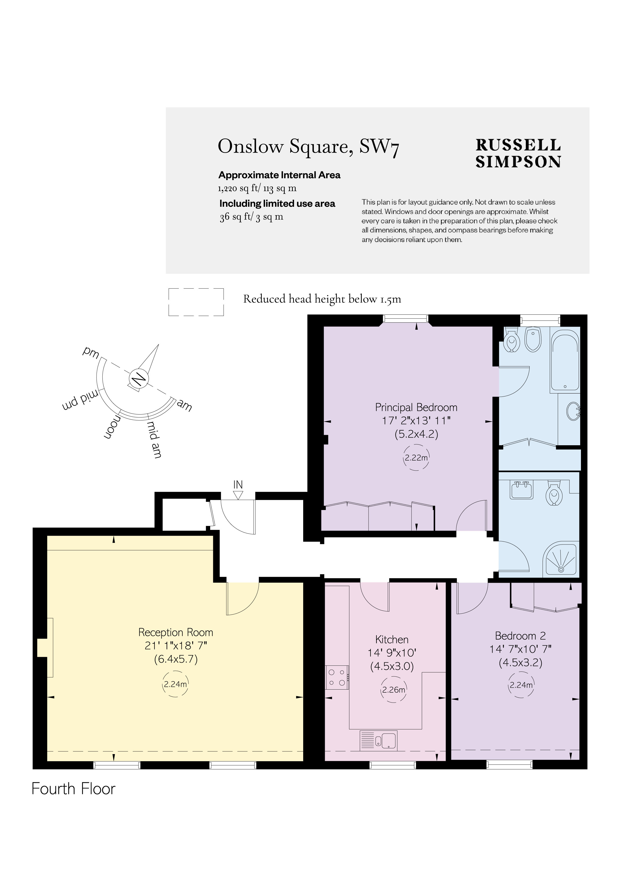 10, 89, Onslow Square, South Kensington floorplan