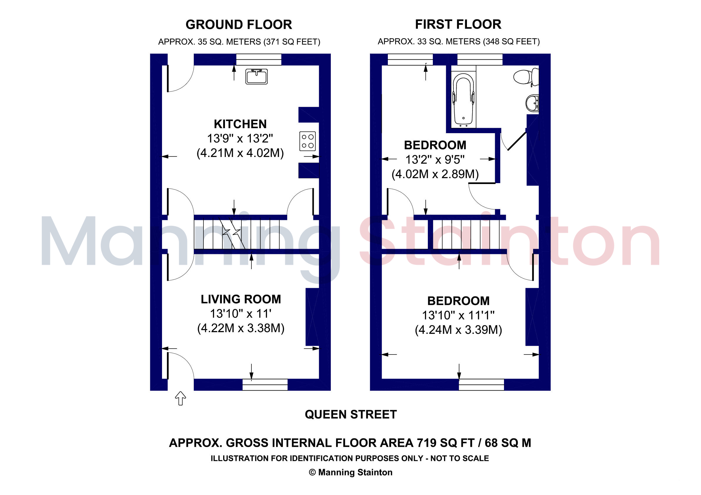 47, Queen Street, Wakefield floorplan