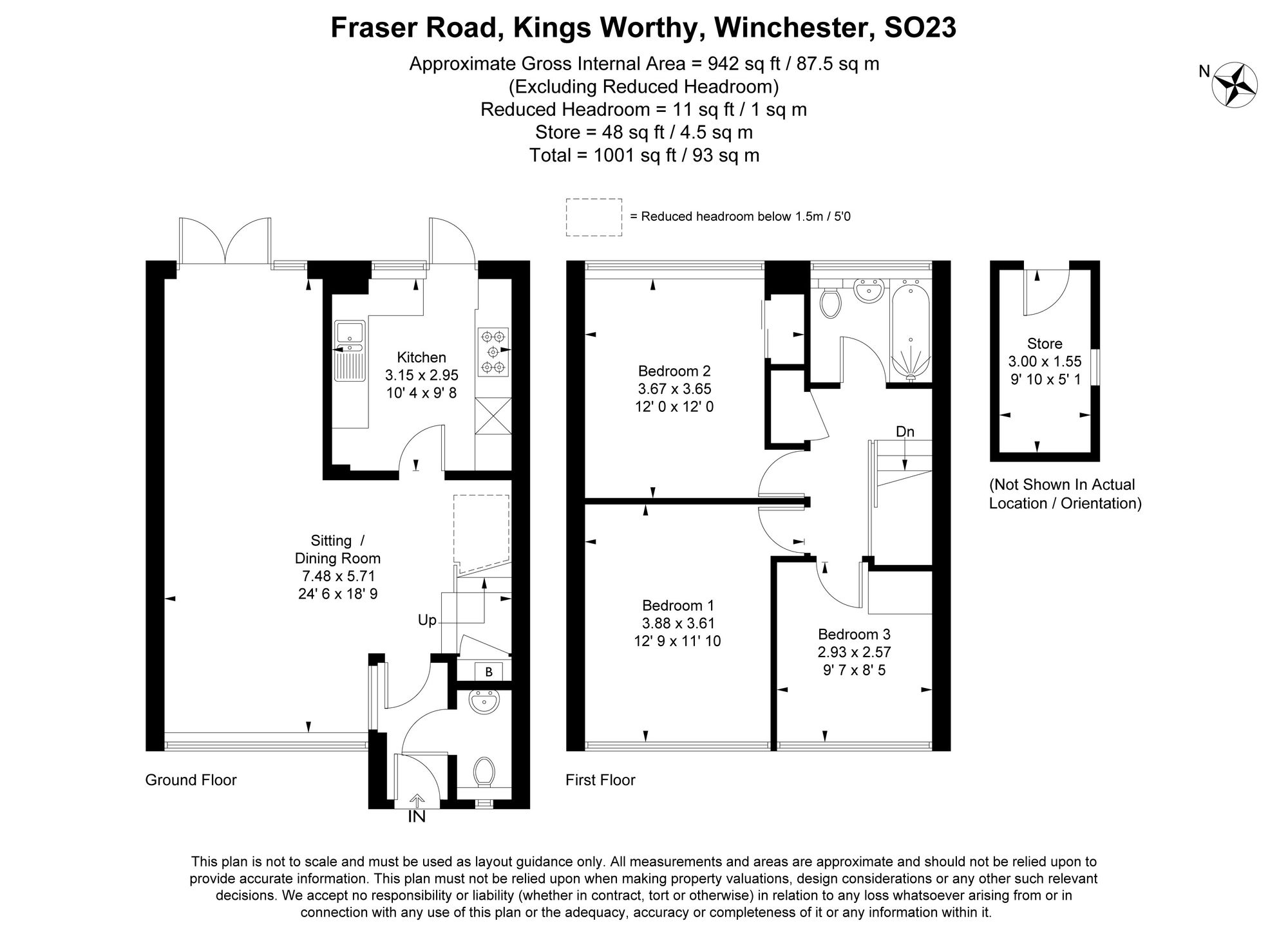46 Fraser Road, Winchester floorplan