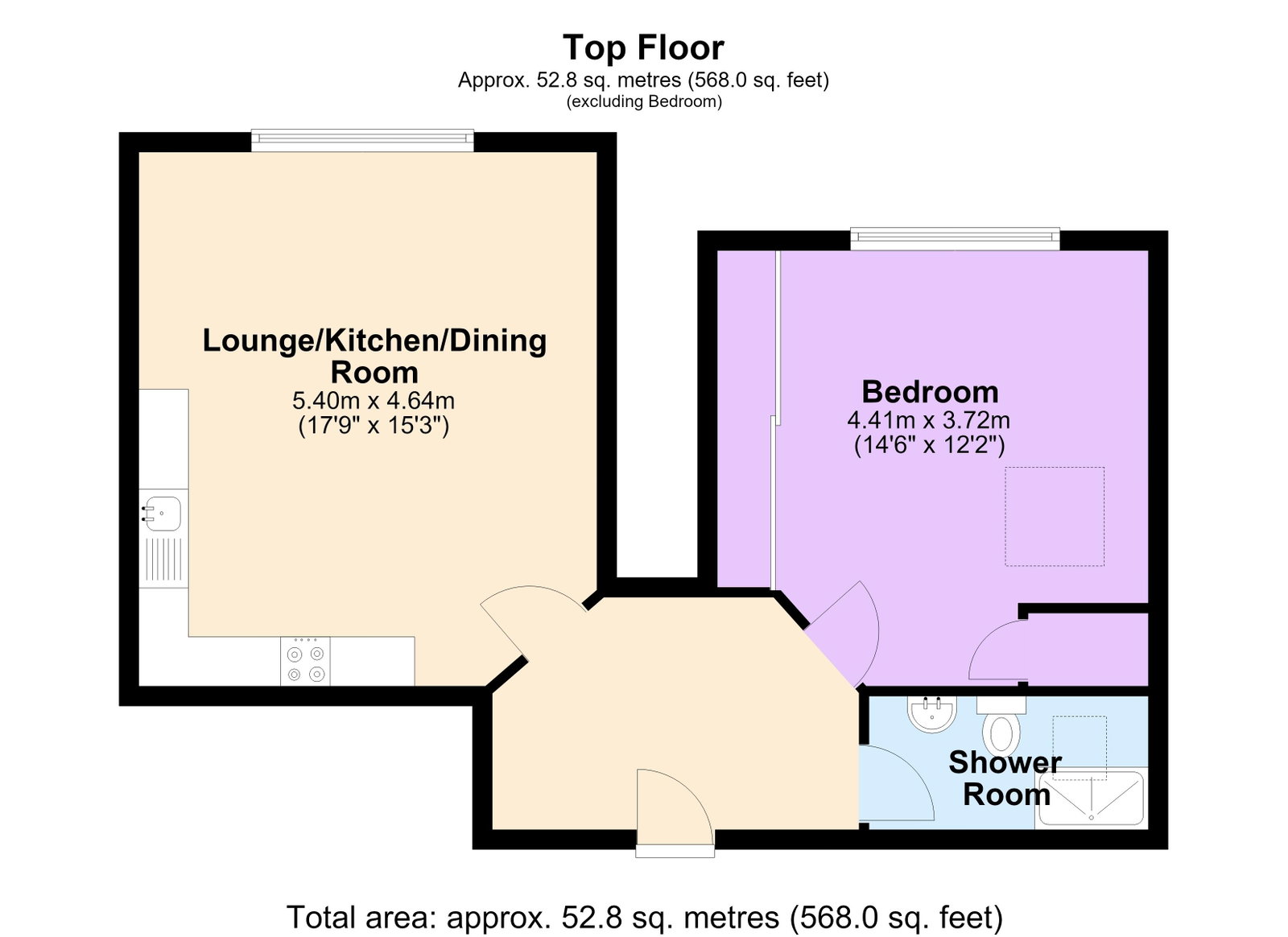 Portland Road, Birmingham floorplan