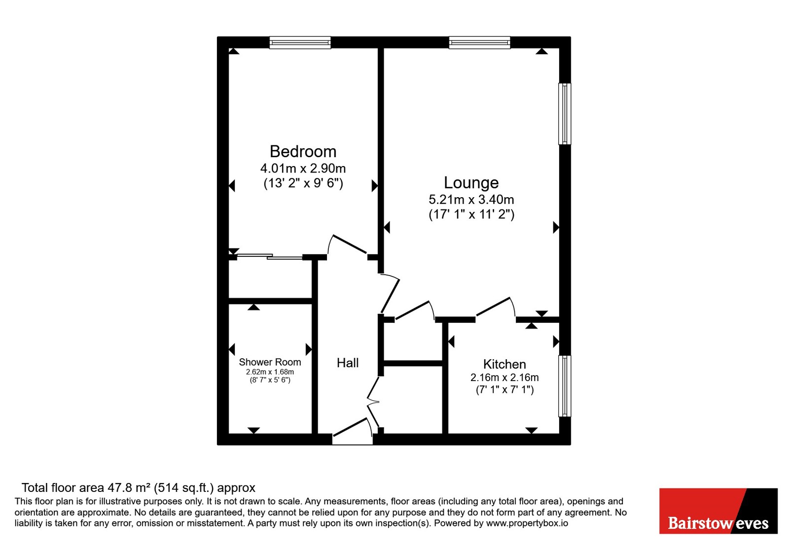 32 Dugdale Court,, Coventry Road, Birmingham floorplan