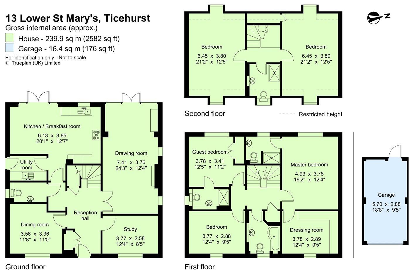 5 Bedrooms Detached house for sale in Lower St Marys, Ticehurst TN5
