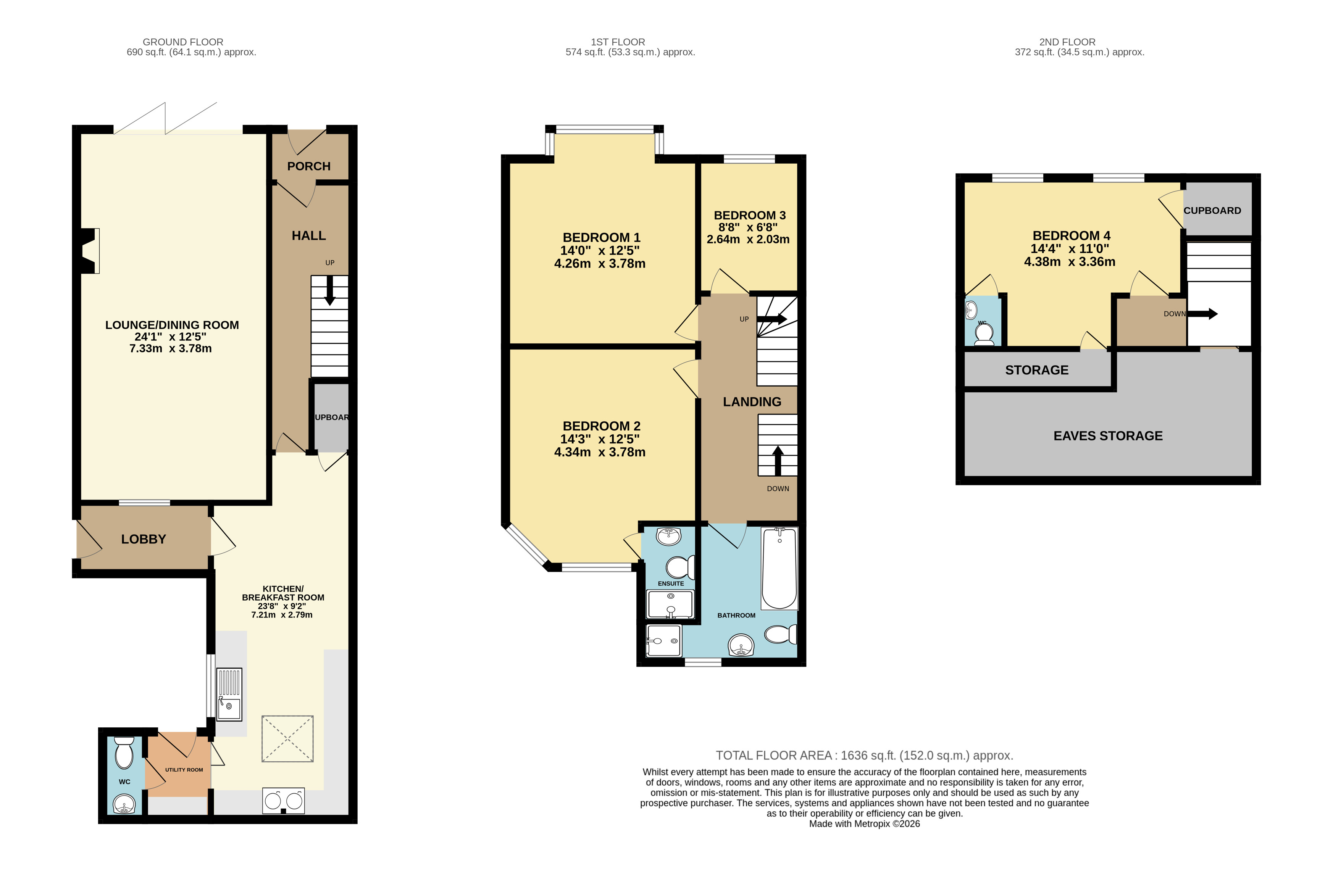 Fairview,, Anstey Way, Bideford floorplan