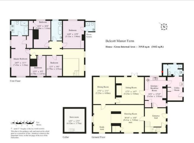 Belcott Farm,, Smallhythe Road, Kent floorplan