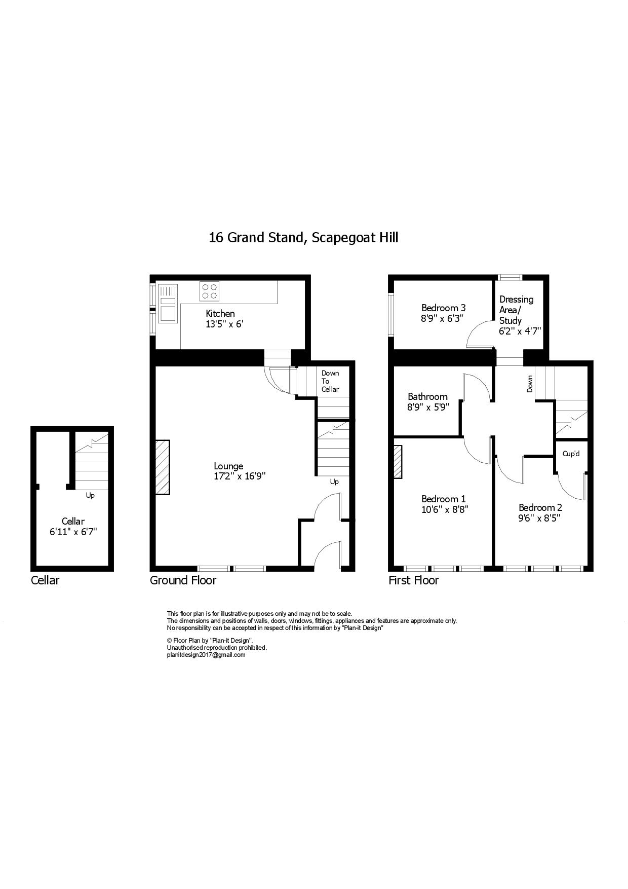 16, Grand Stand, Huddersfield floorplan
