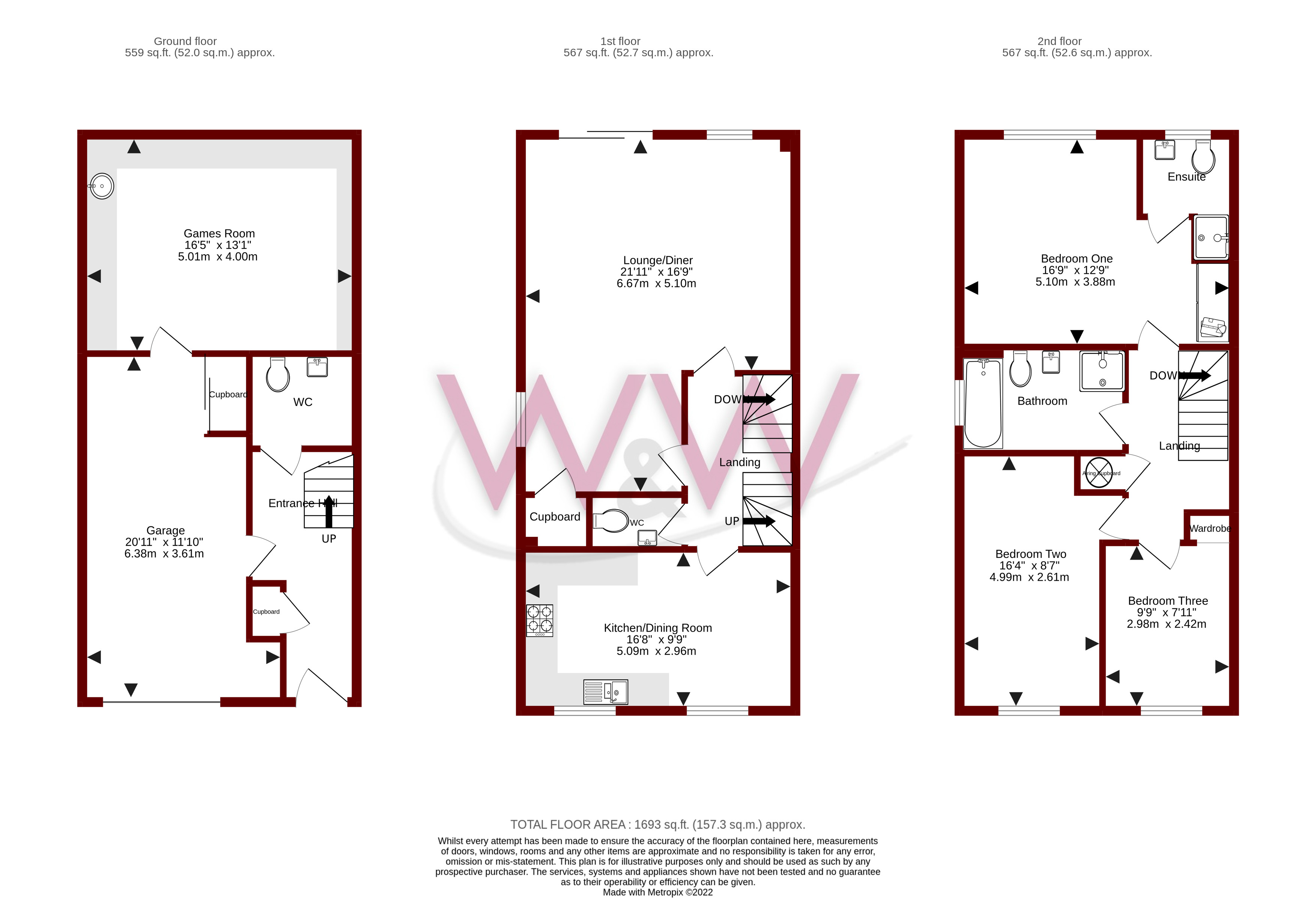 Badgers Copse, Park Gate, Southampton SO31, 3 bedroom town house for