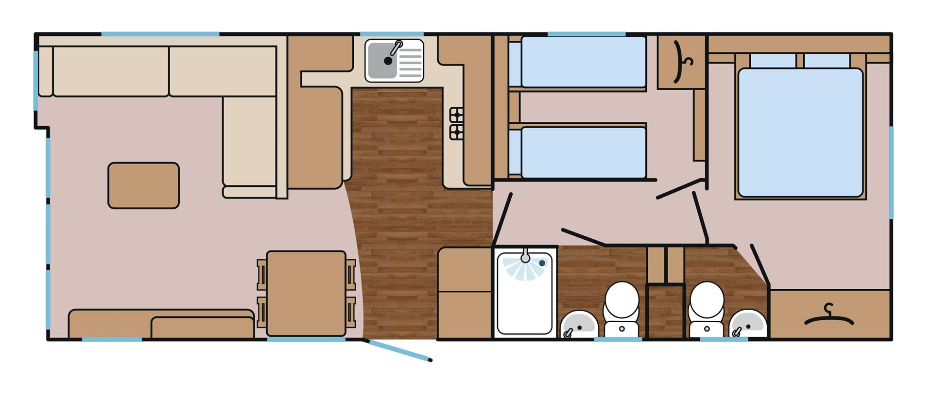 Priests Way, Swanage floorplan