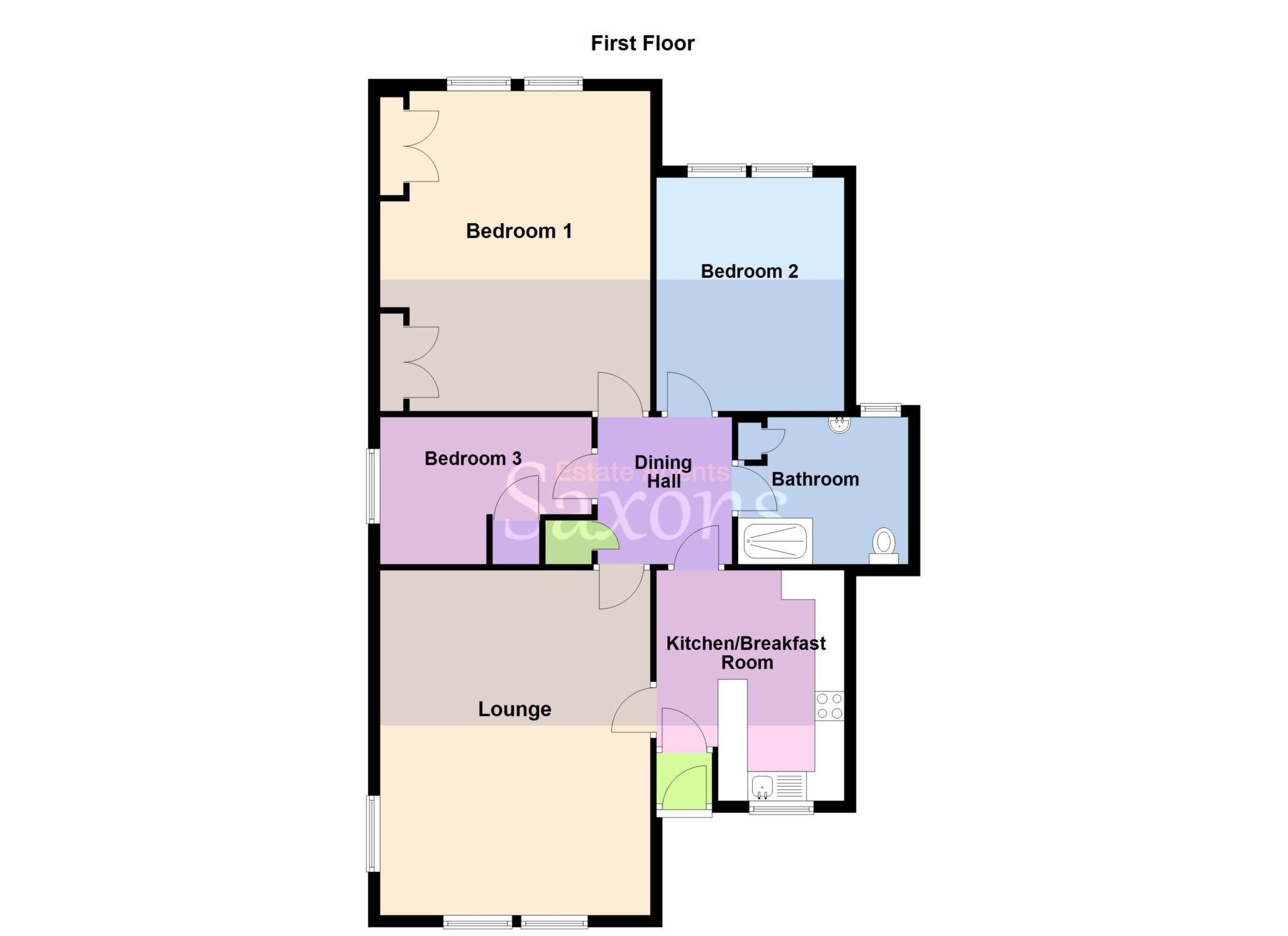 Flat 3, Shrubbery Road, Weston-super-Mare floorplan