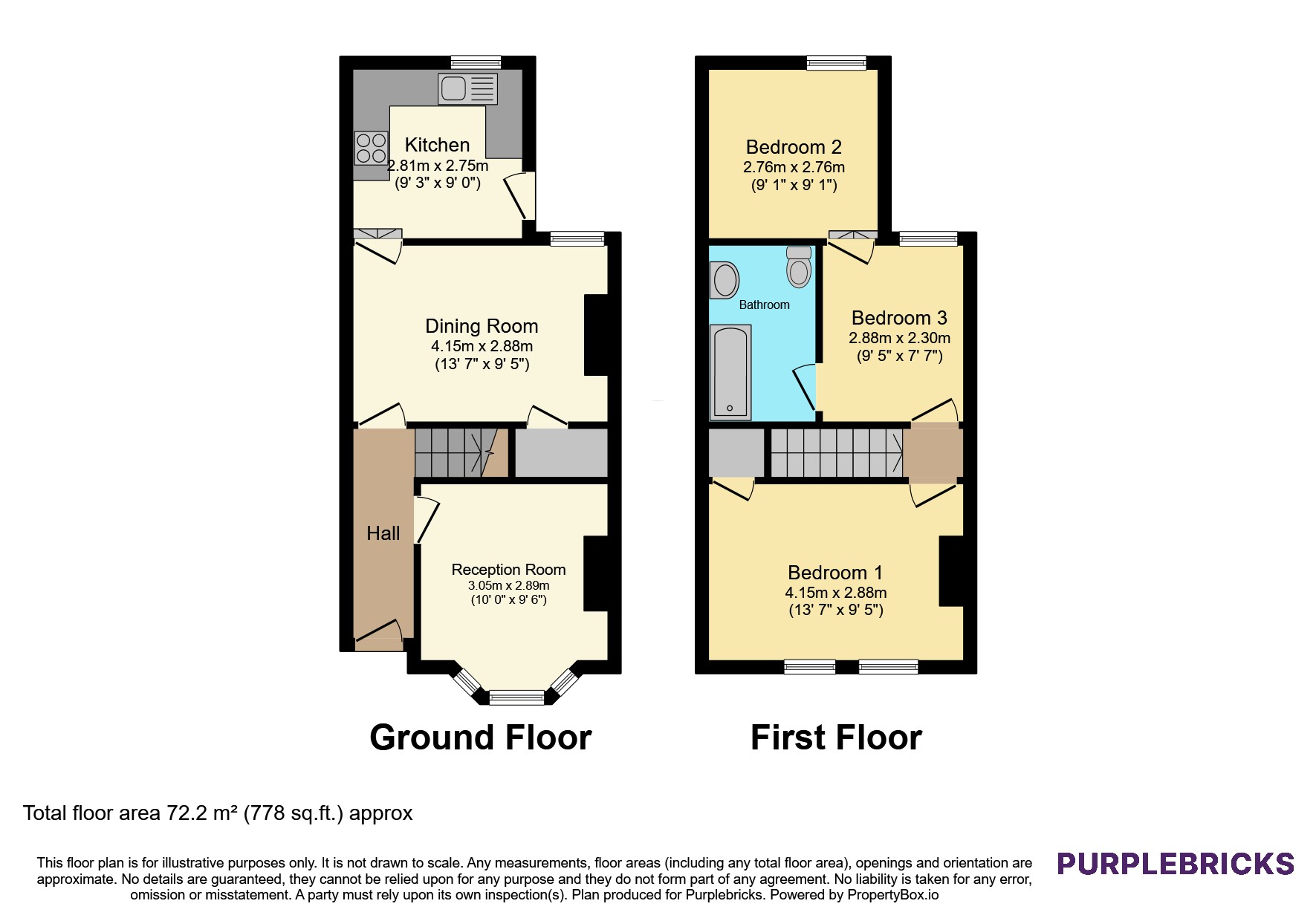 15, Wentworth Road, Croydon floorplan
