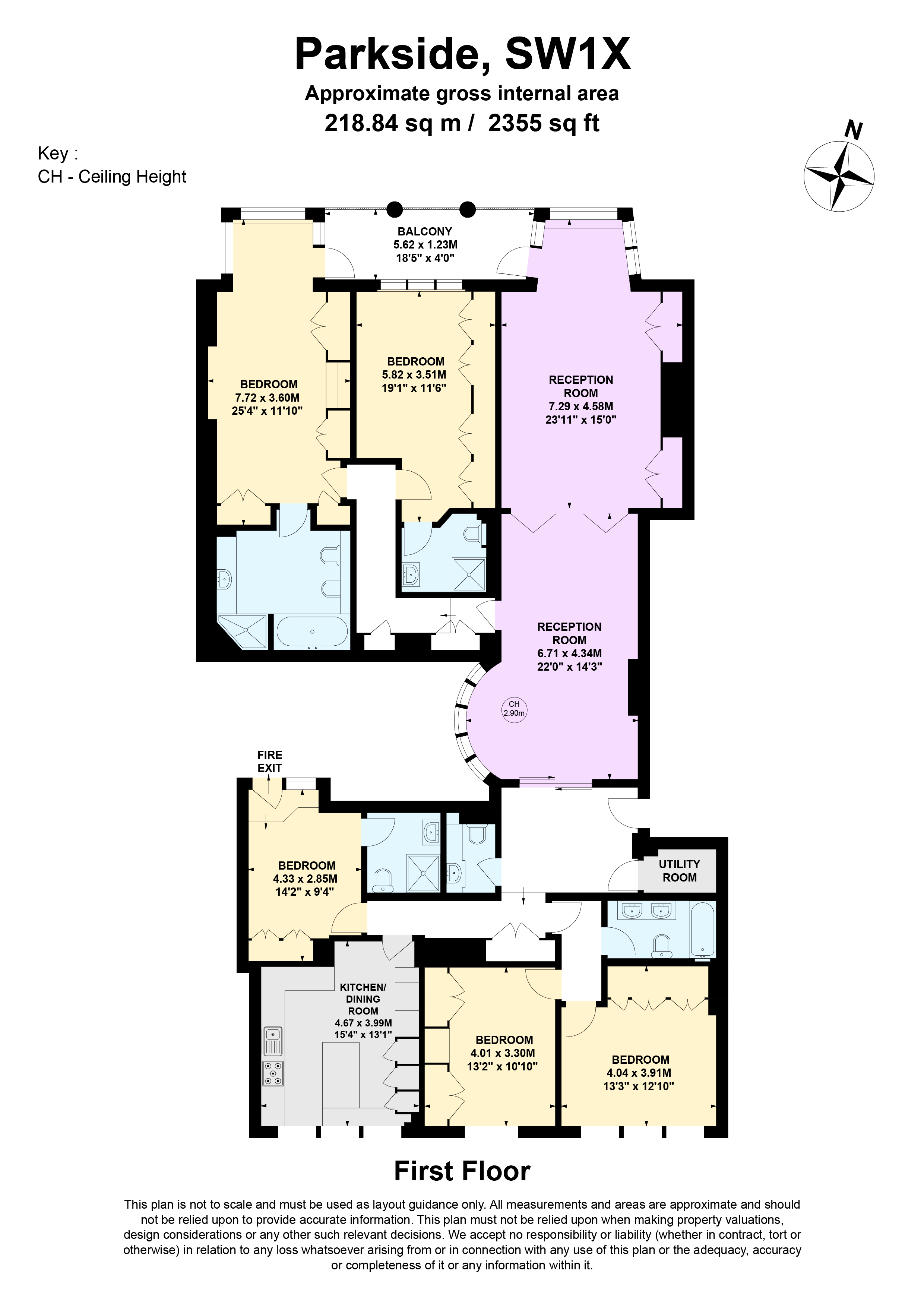30,, Parkside, London floorplan