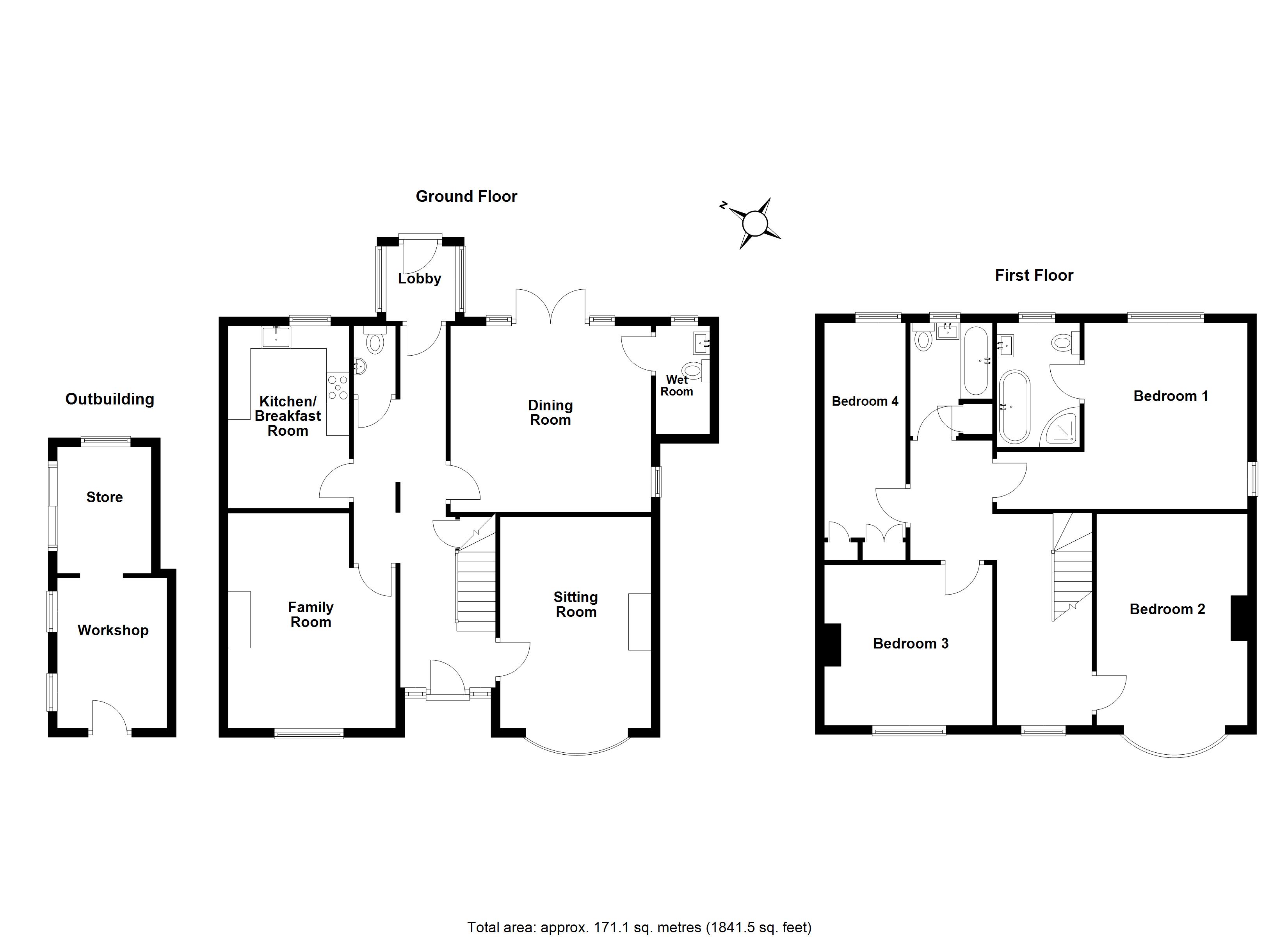 55, Stanmore Road, Hertfordshire floorplan