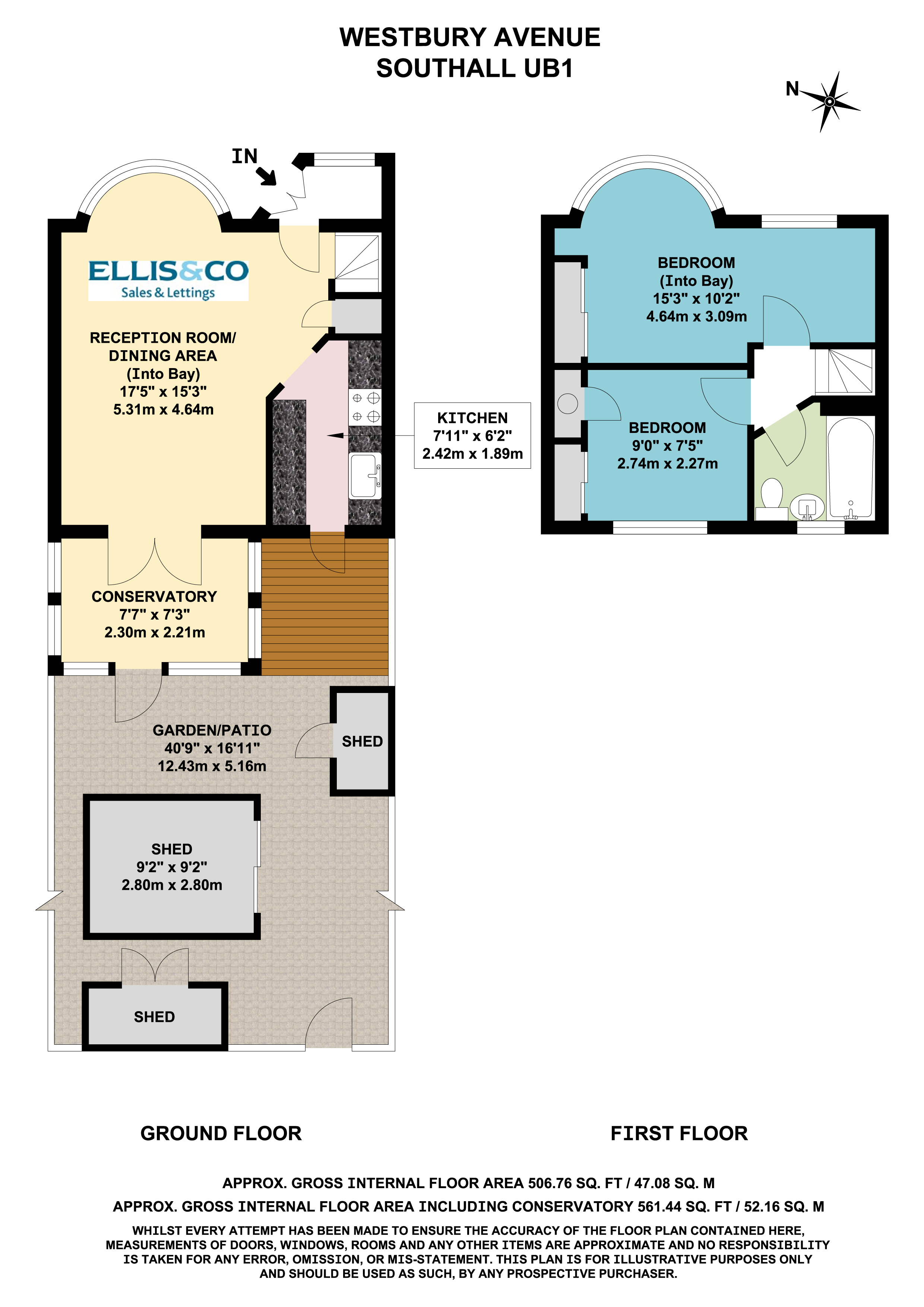 2 Bedrooms Terraced house for sale in Westbury Avenue, Southall UB1