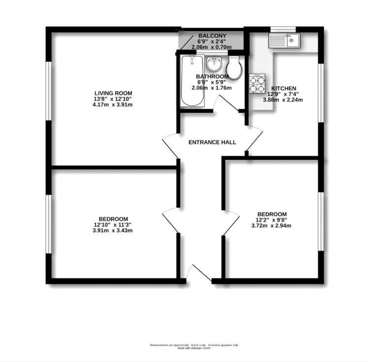 7 Fern Court,, Shawfield Road, Ash floorplan