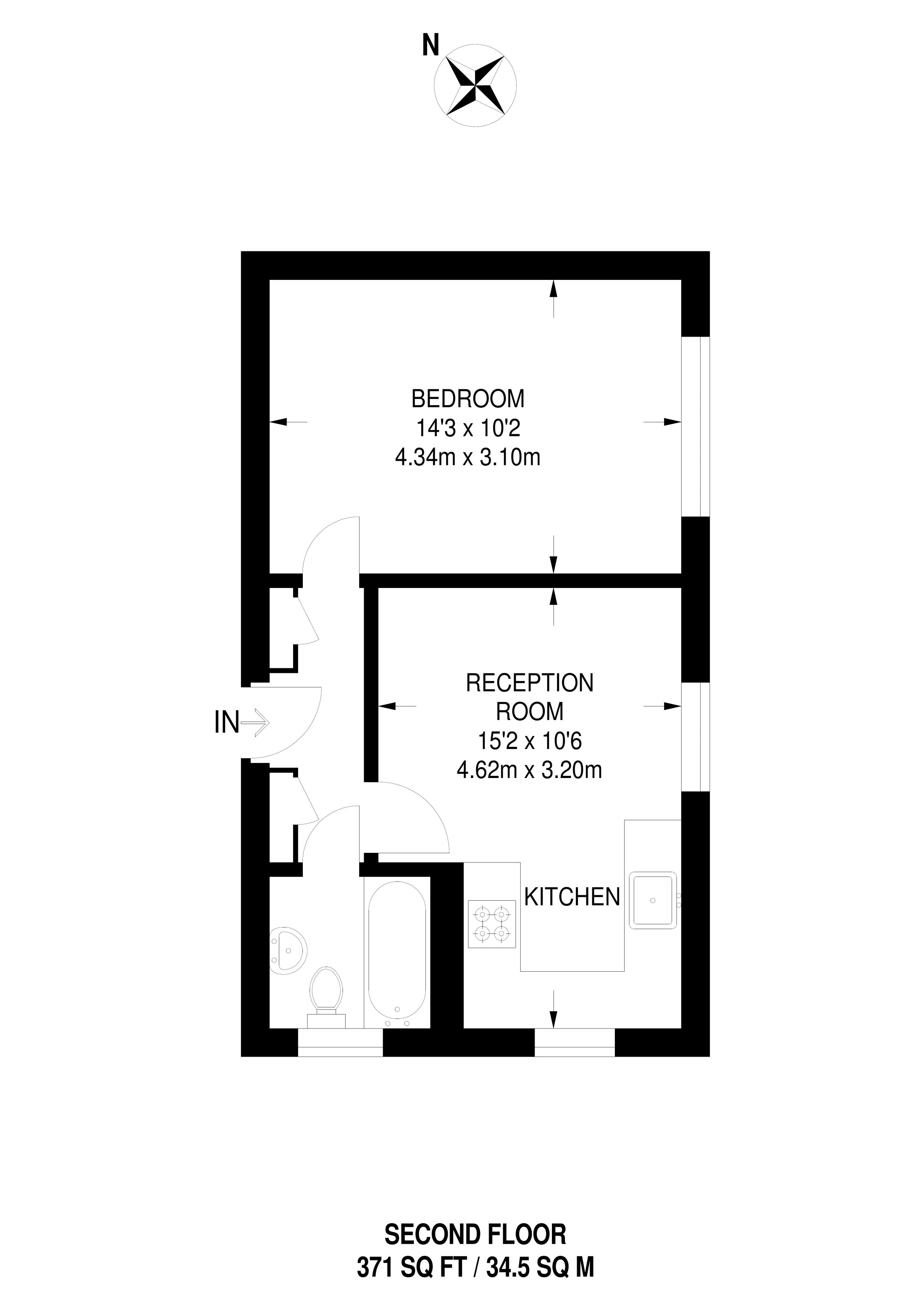 1 Bedrooms Flat to rent in Abbey Road, St John's Wood NW8