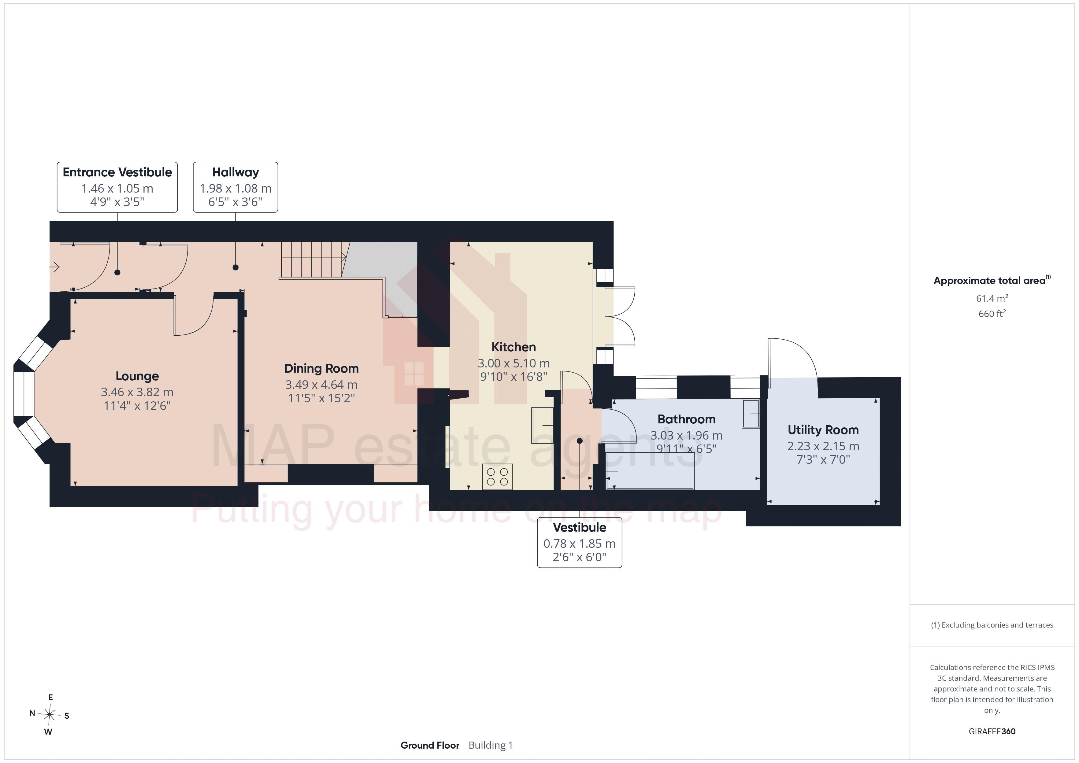 46, Dolcoath Road, Camborne floorplan