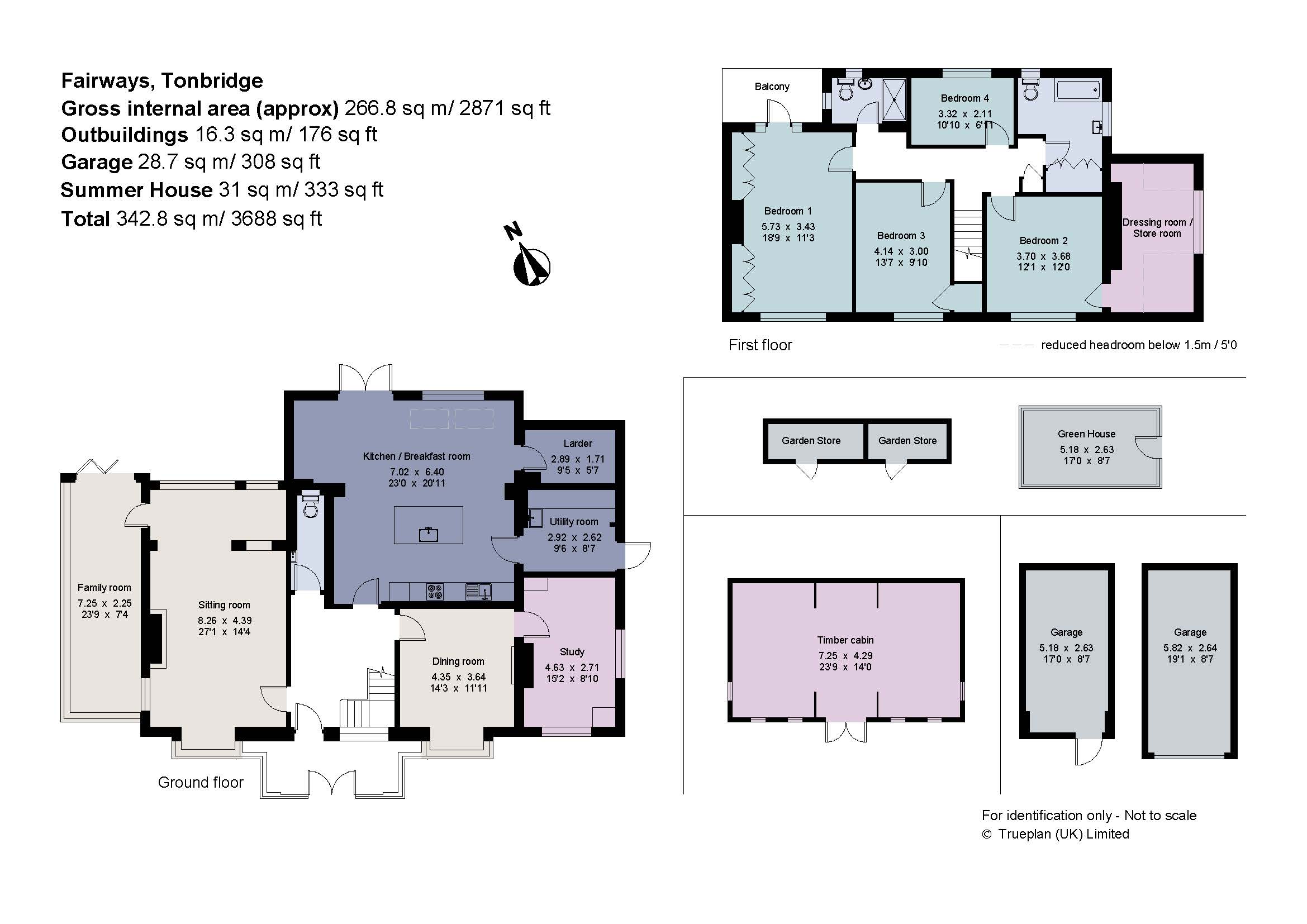 Bordyke, Tonbridge, Kent TN9, 4 bedroom detached house for sale