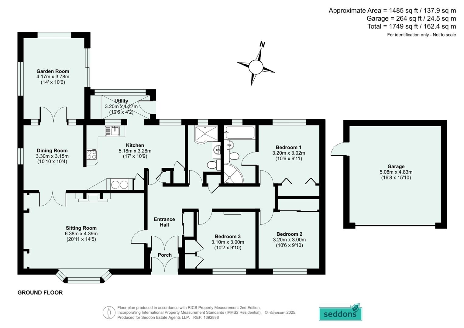 Gartincaber, Tiverton floorplan