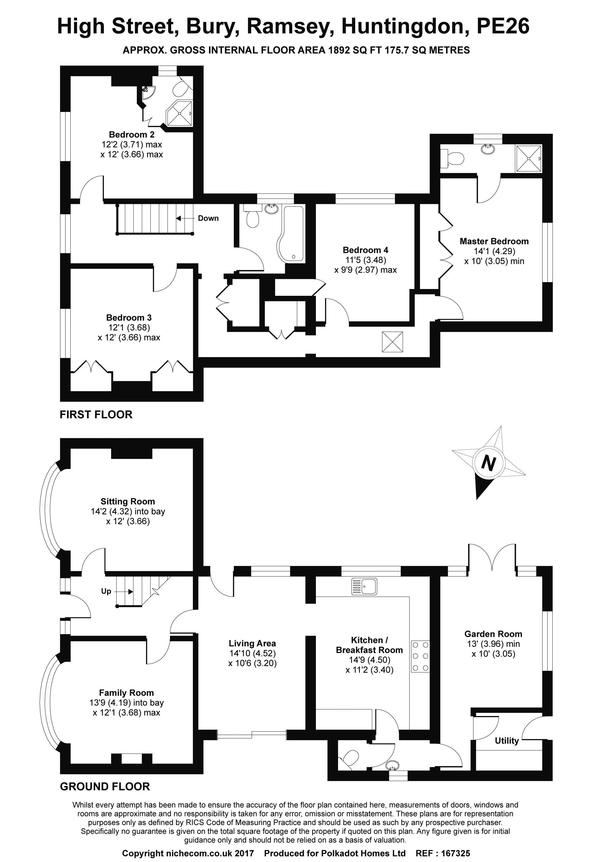 4 bed detached house for sale in High Street, Bury, Ramsey, Huntingdon