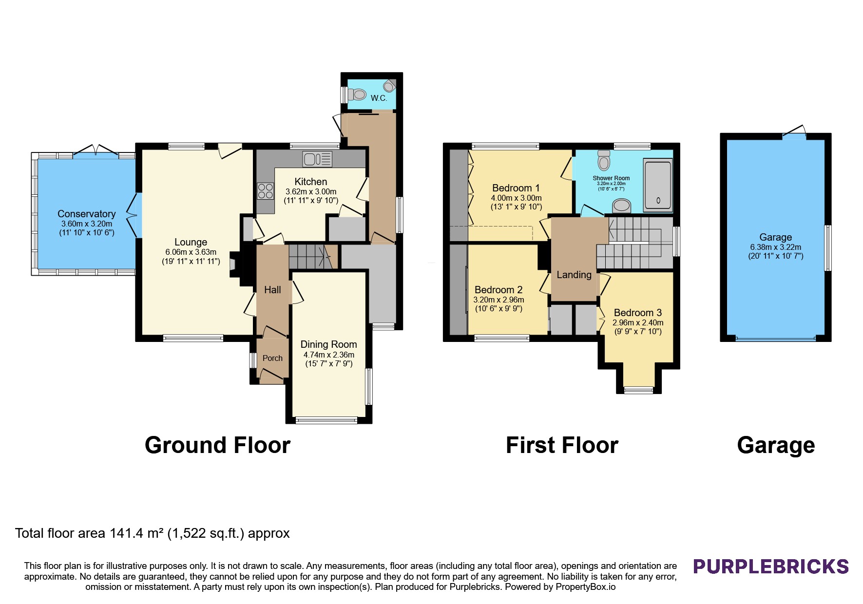 1, Cavendish Avenue, Edwinstowe, Mansfield floorplan