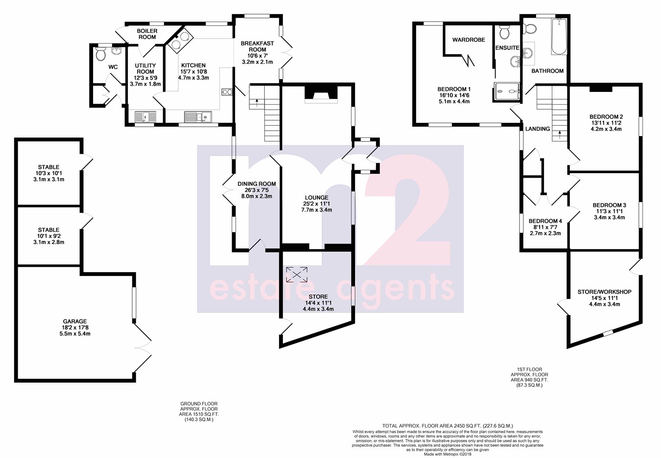 4 Bedrooms Detached house for sale in Kingcoed, Usk NP15