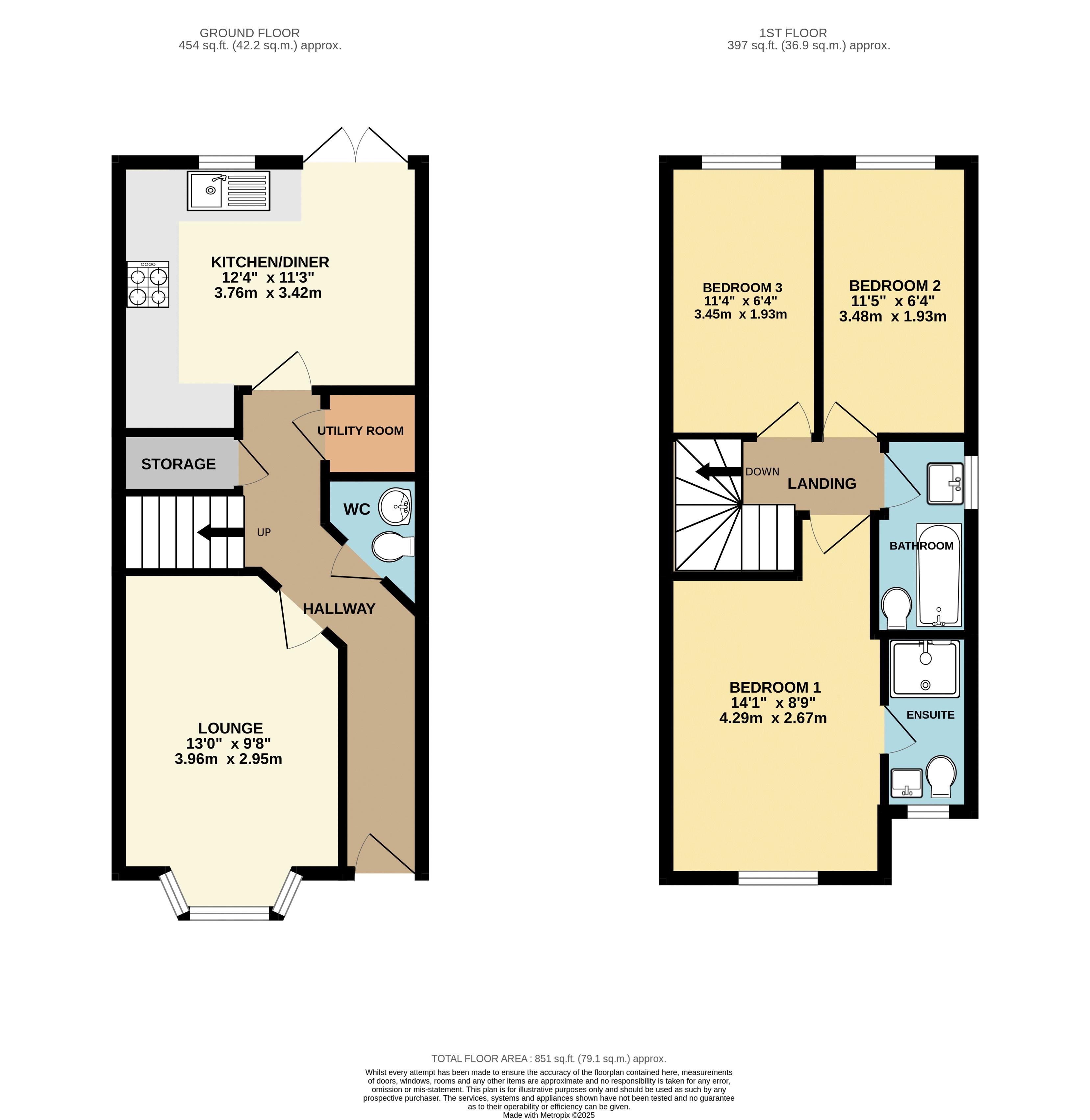 19, St. Catherines Road, Lincoln floorplan