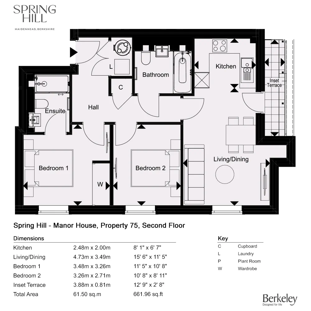 spring hill-manor house-75, Manor Lane, Maidenhead floorplan