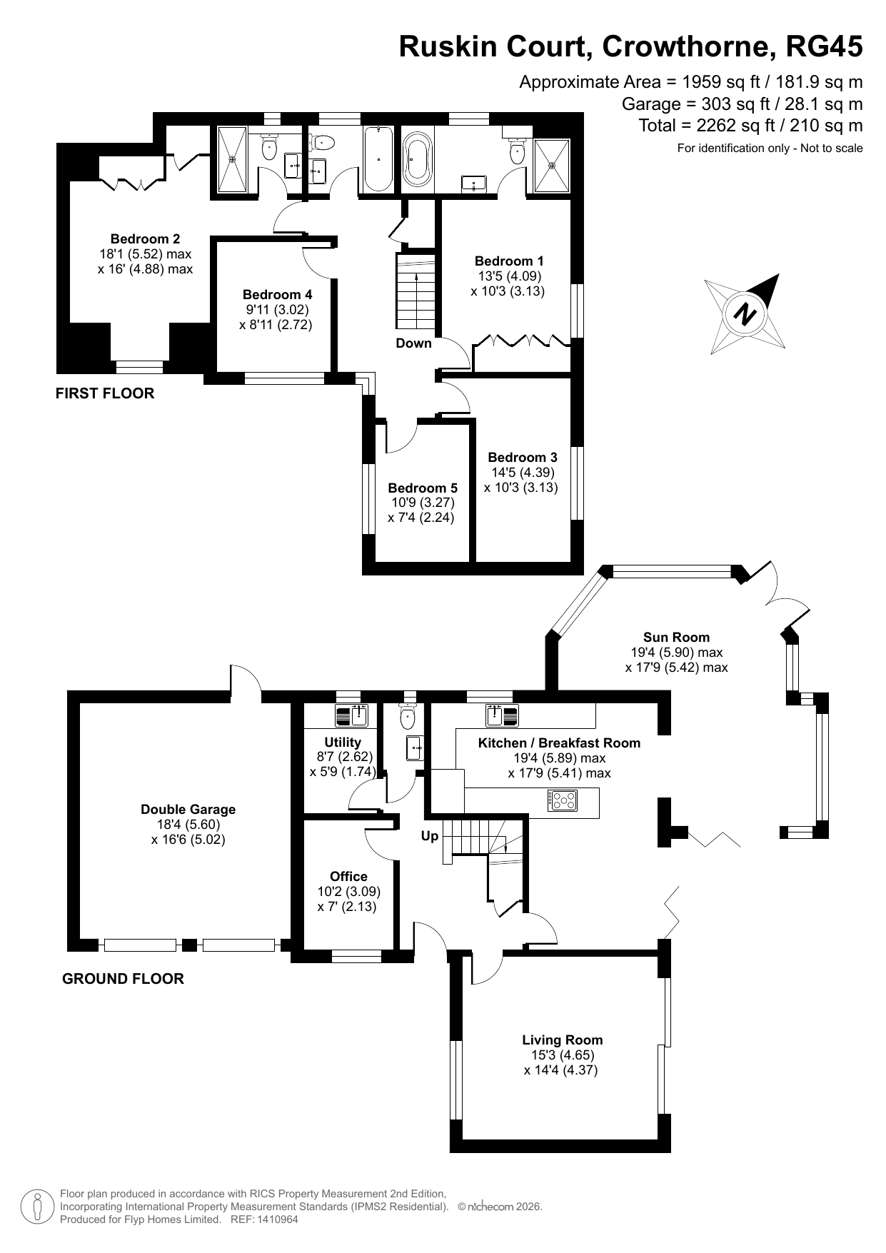 4, Ruskin Court, Berkshire floorplan