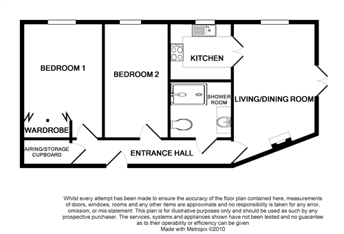 29, Gwenllian Morgan Court, Brecon floorplan