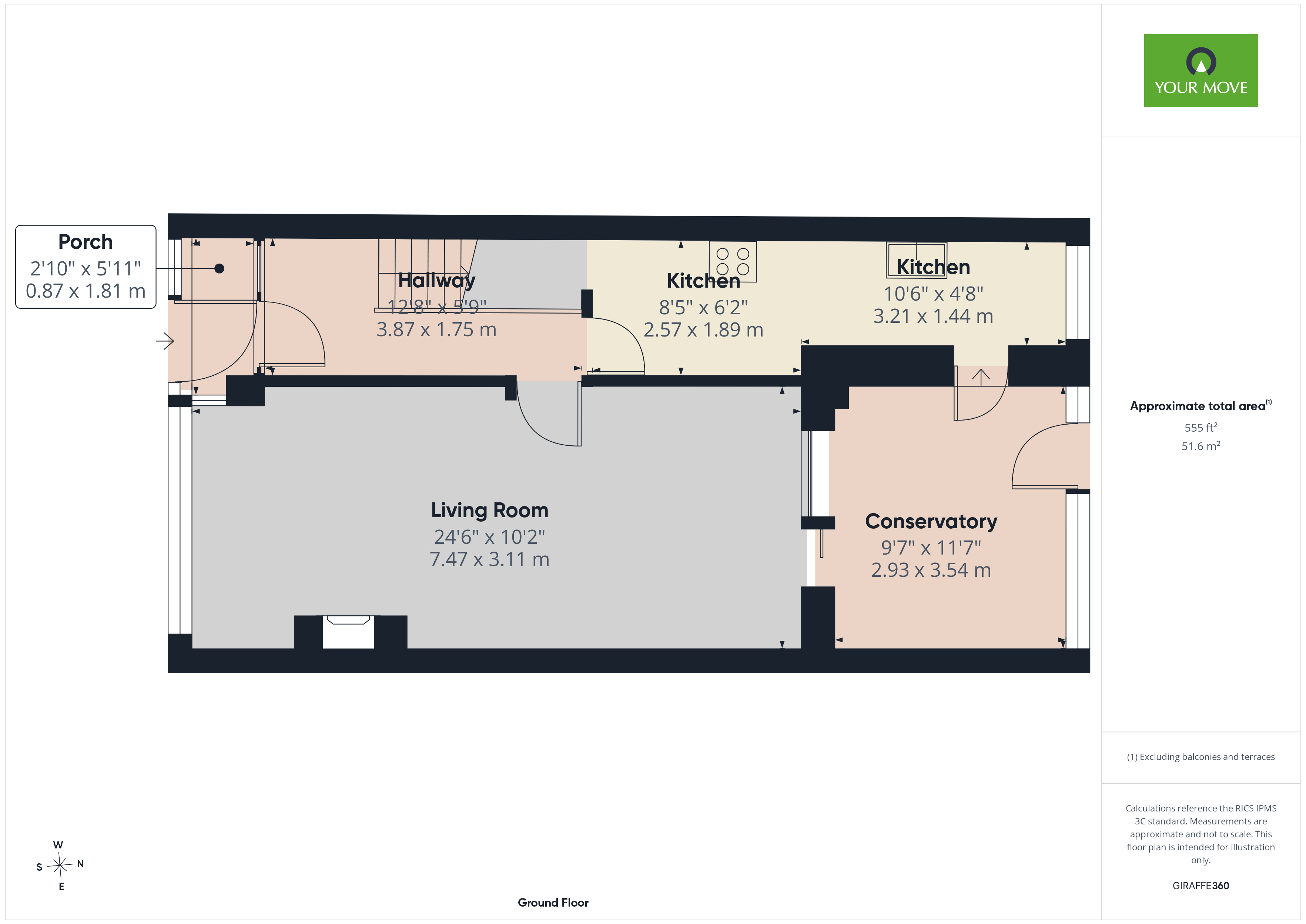 302, Crow Lane, Romford floorplan