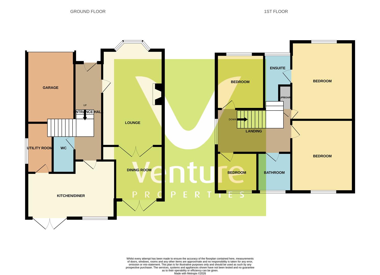 25, Kipling Way, Crook floorplan