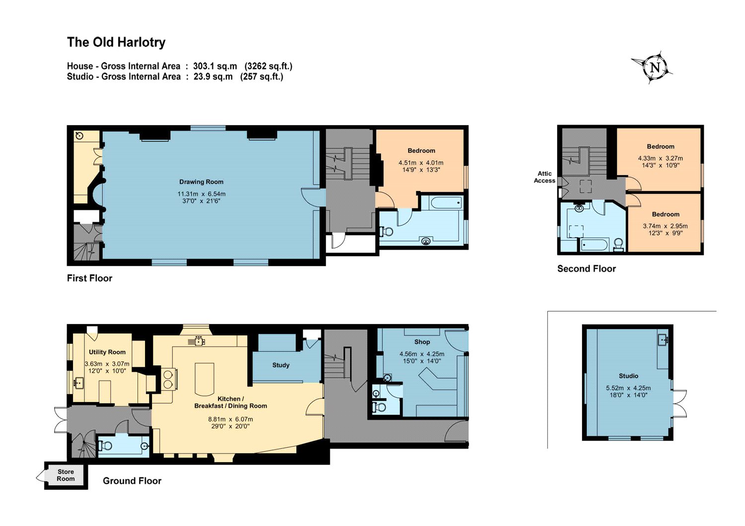 3 Bedrooms Terraced house for sale in Northgate, Canterbury, Kent CT1