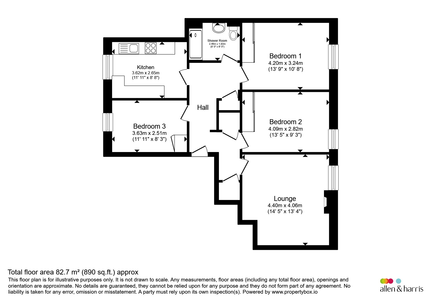 1/1, 12, Cowlairs Road, GLASGOW floorplan
