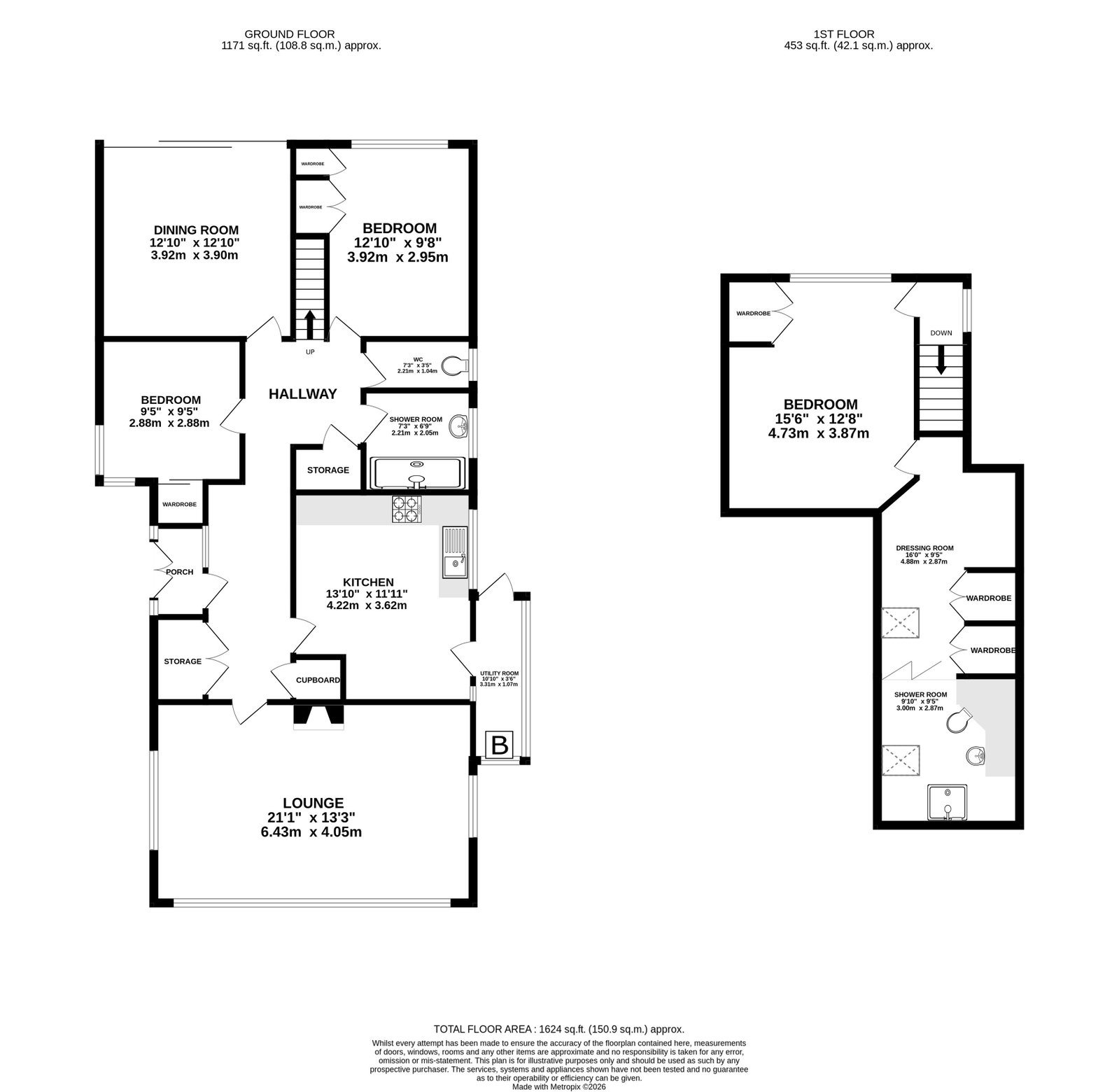 77, George Hill Road, Broadstairs floorplan