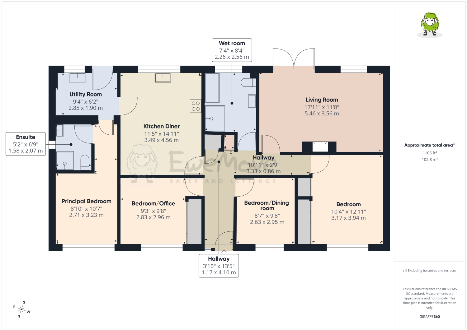 2, Beech Close Isleham, Ely floorplan
