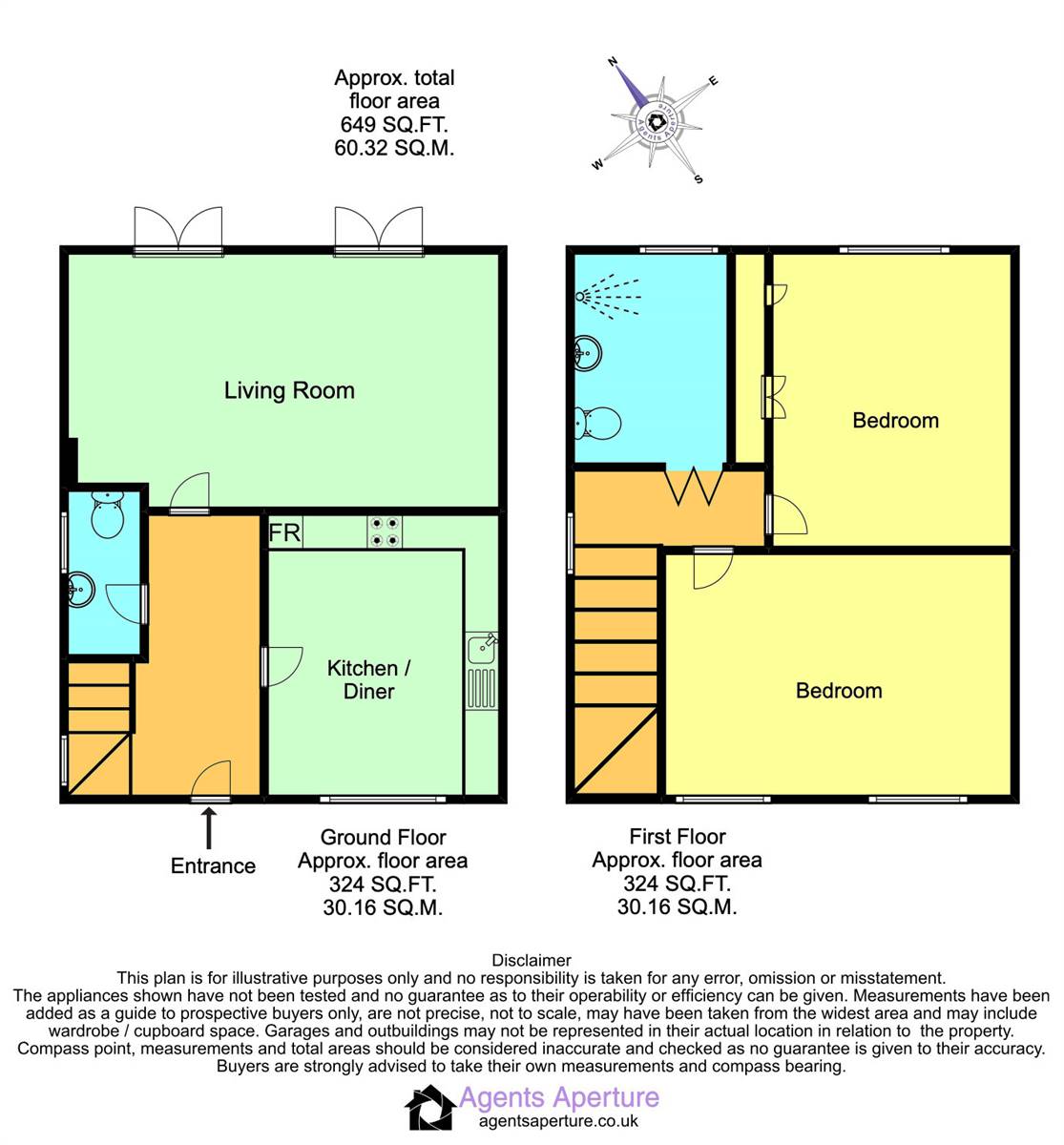 9 Suffolk Court, Suffolk Street, Whitstable floorplan