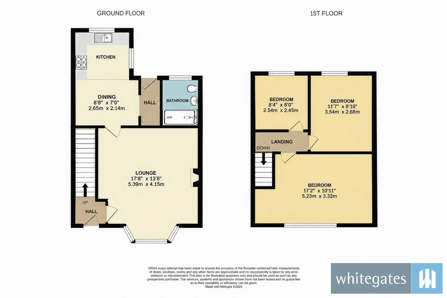 11, Hawksmoor Close, Merseyside floorplan