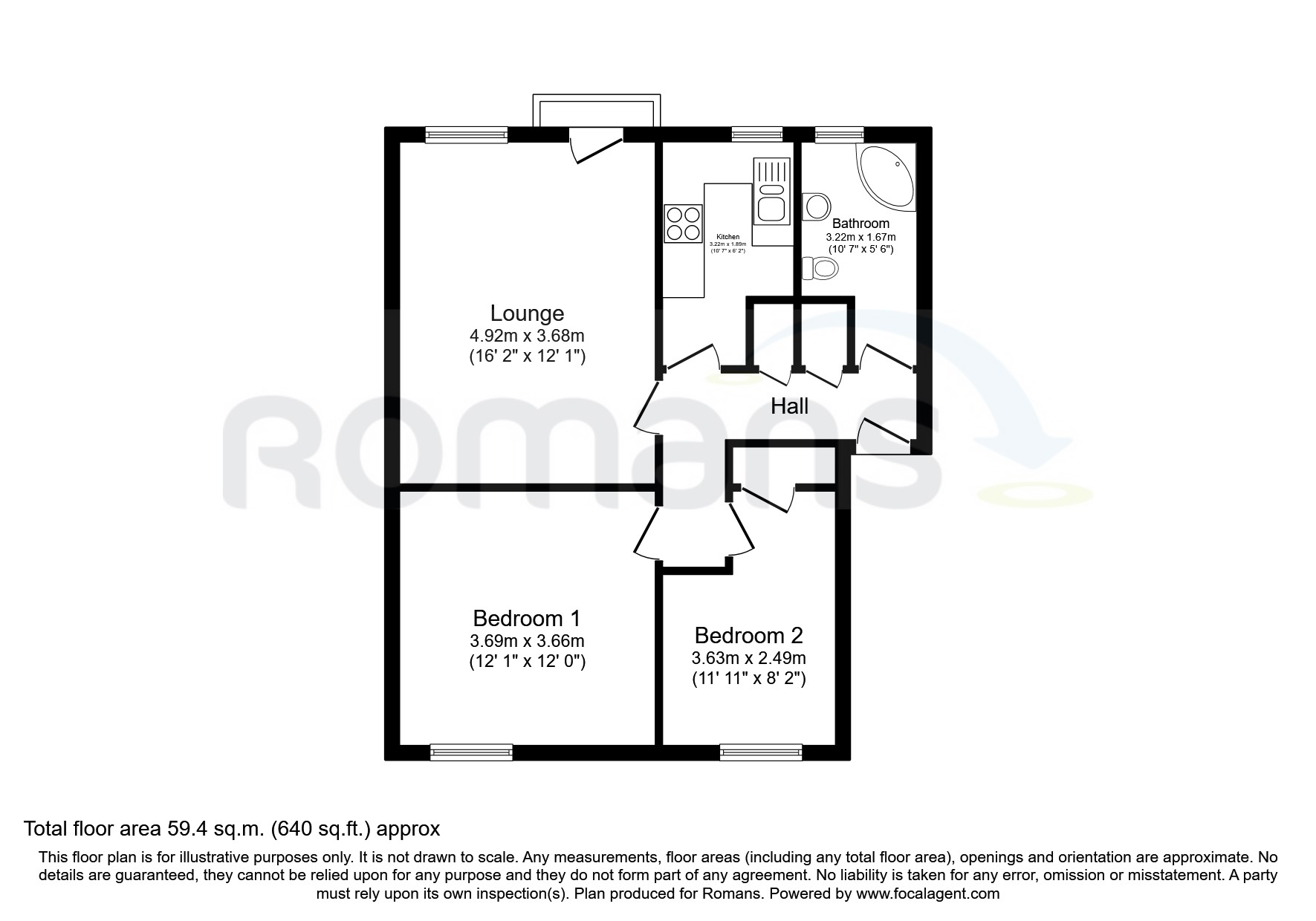 53, Langdale Gardens, Reading floorplan