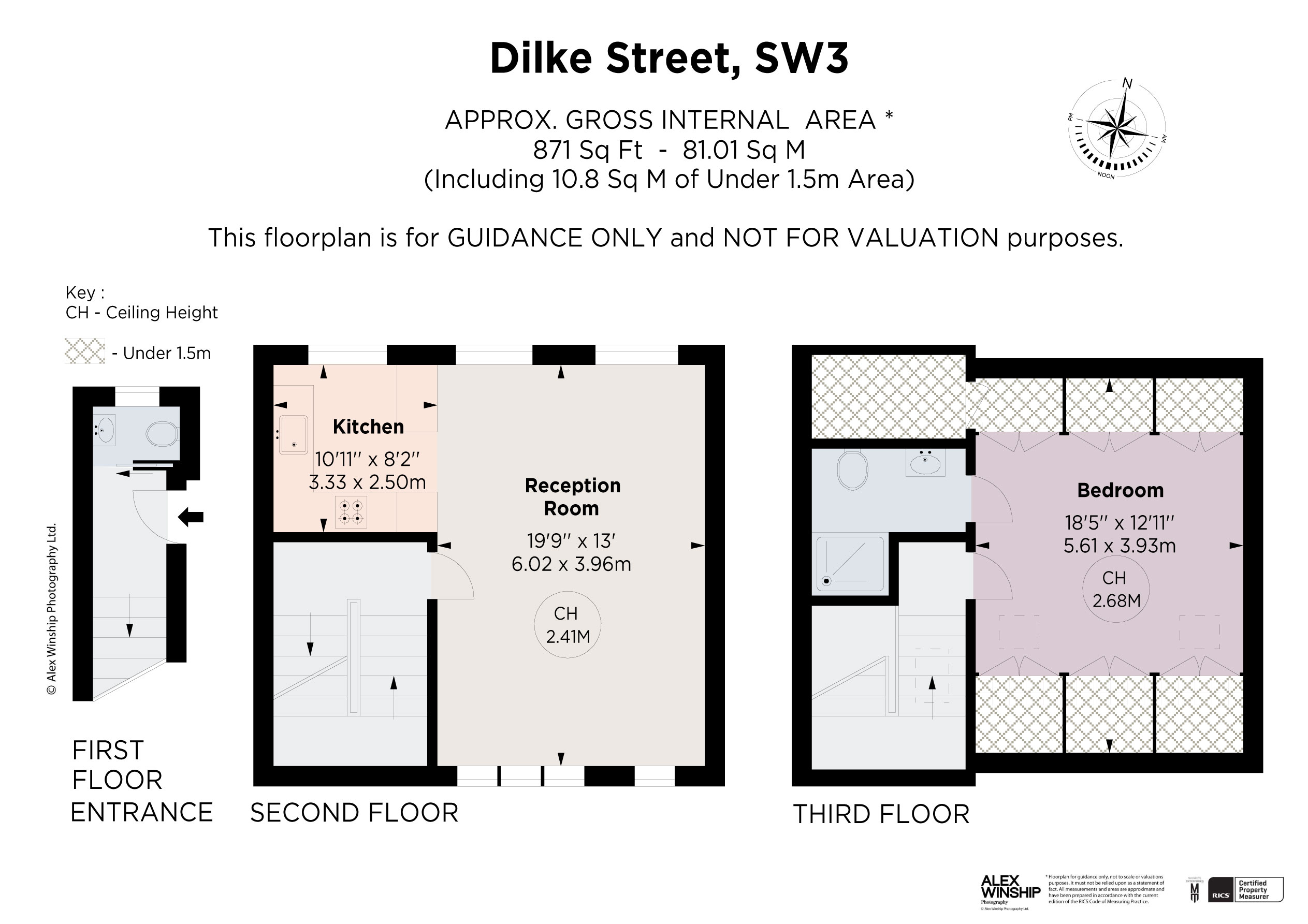 5b, Dilke Street, London floorplan