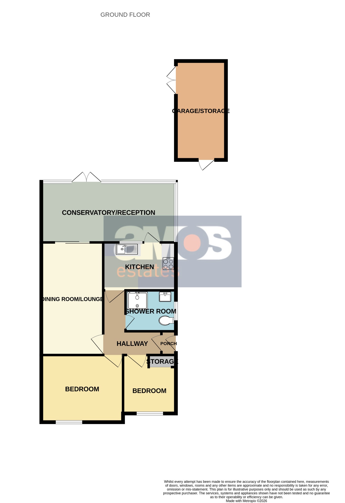 22 Fernwood, Hadleigh, Essex floorplan