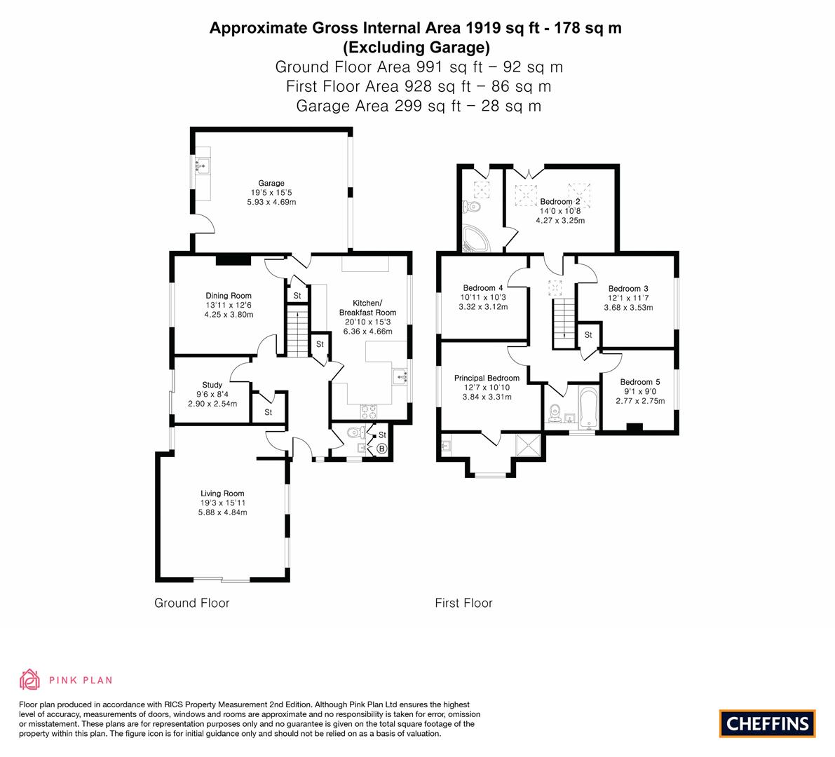 5, Cottons Field, Dry Drayton floorplan